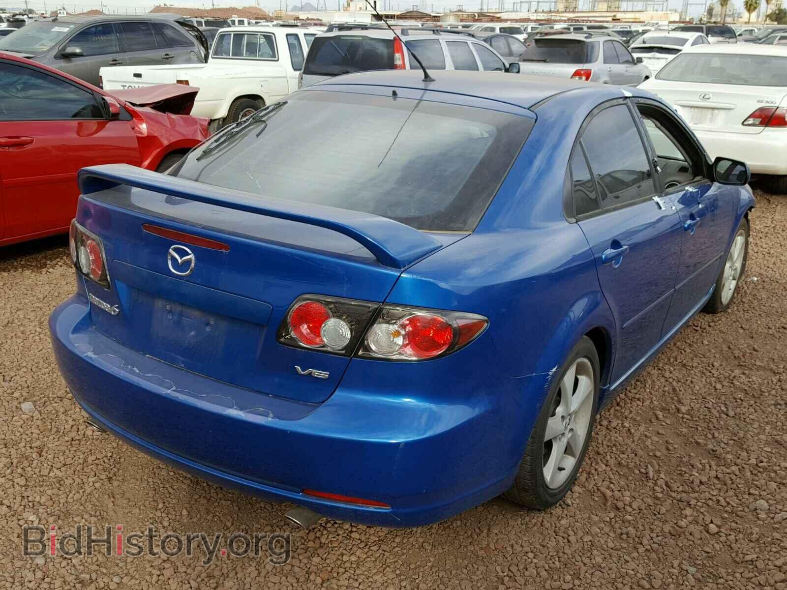 2006 MAZDA 6 - VIN: 1YVHP84D865M02736 - Фото 4