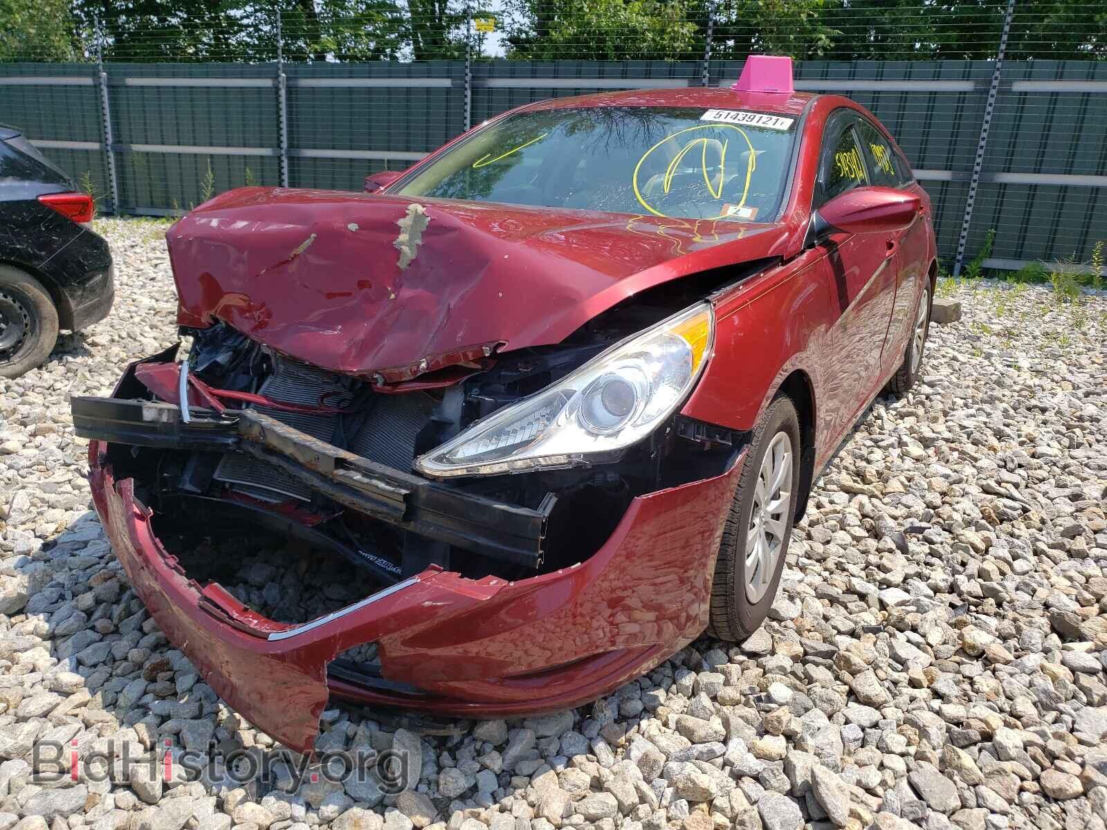 2012 HYUNDAI SONATA - VIN: 5NPEB4AC9CH387350 - Фото 2