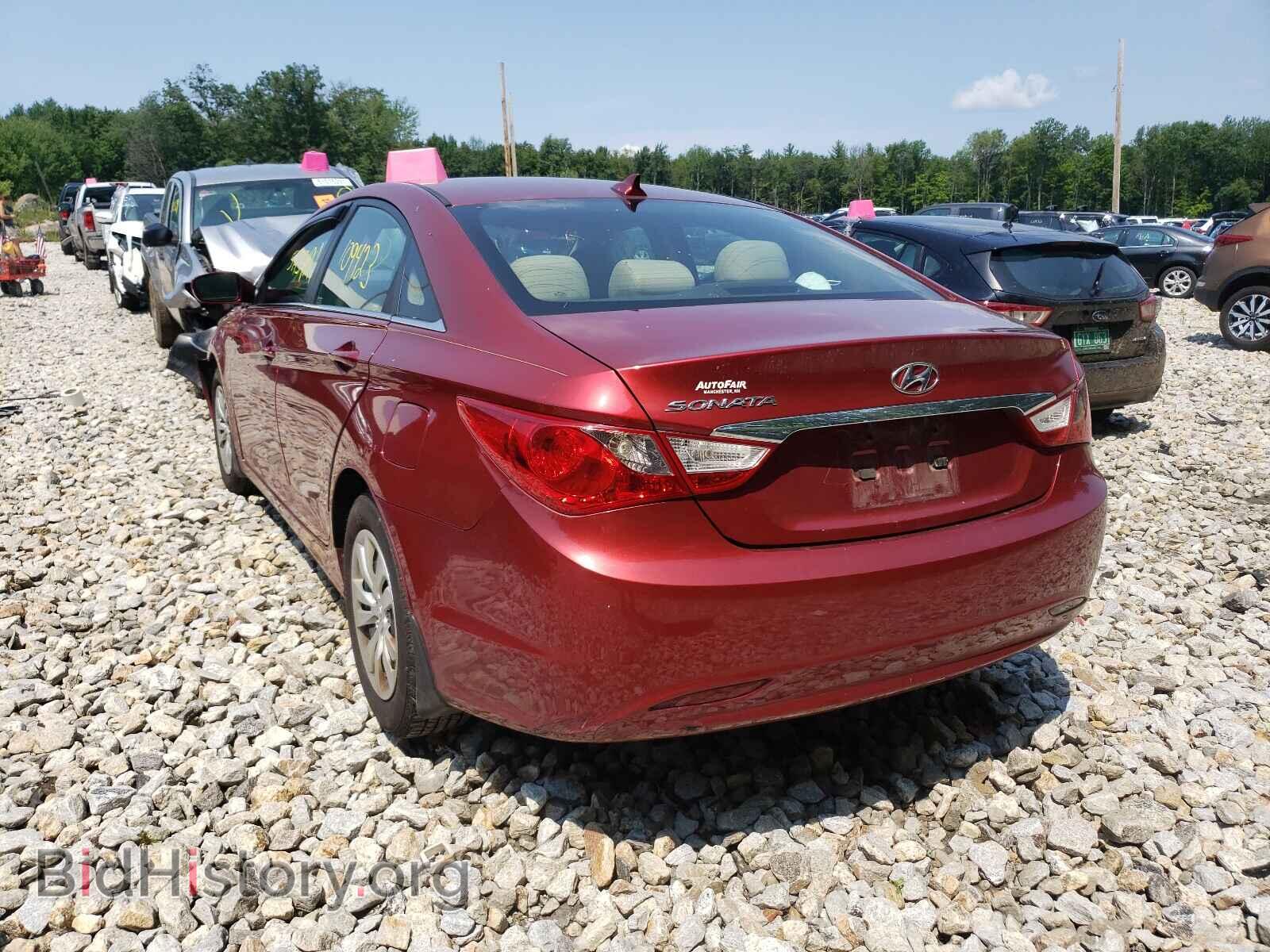 2012 HYUNDAI SONATA - VIN: 5NPEB4AC9CH387350 - Фото 3