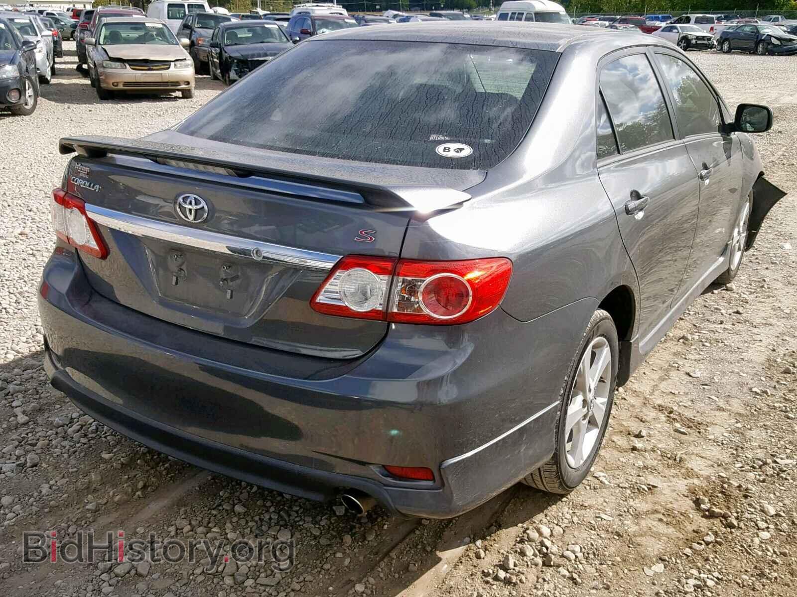 2011 TOYOTA COROLLA BA - VIN: 2T1BU4EE8BC590398 - Фото 4
