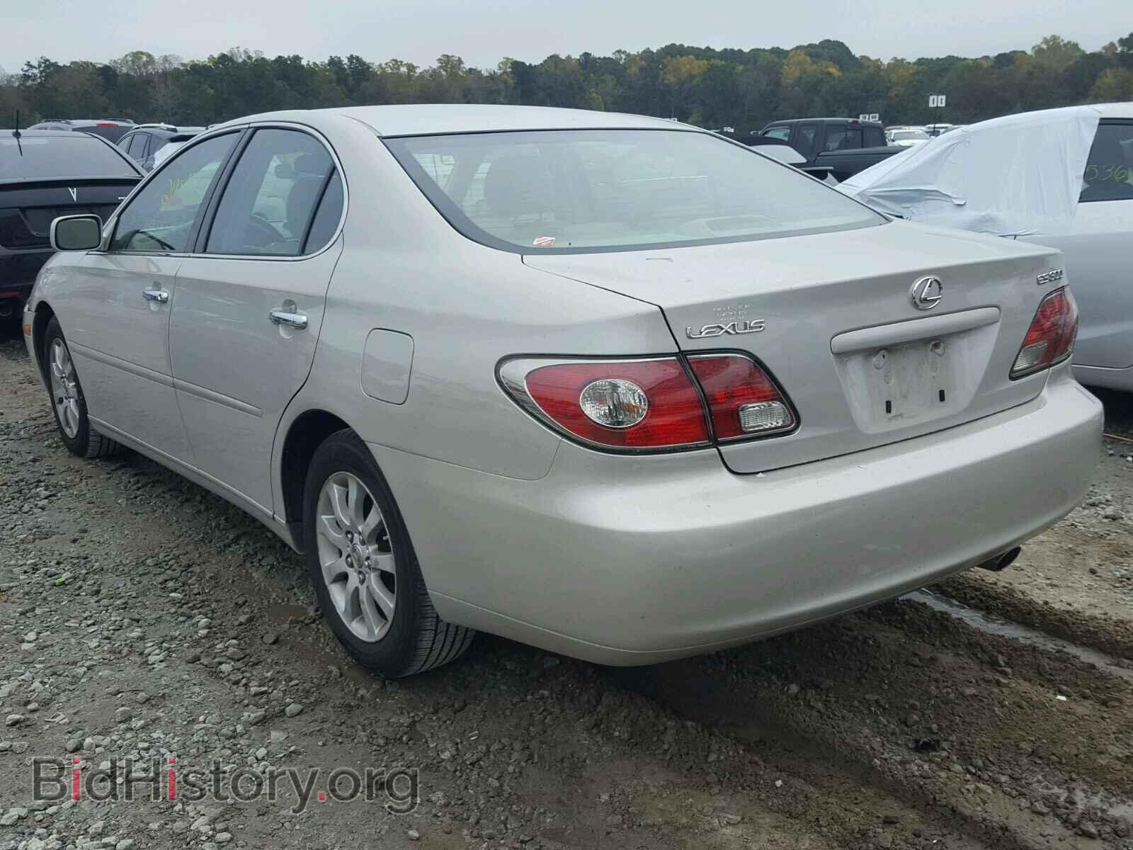 2003 LEXUS ES300 - VIN: JTHBF30G630101004 - Фото 3