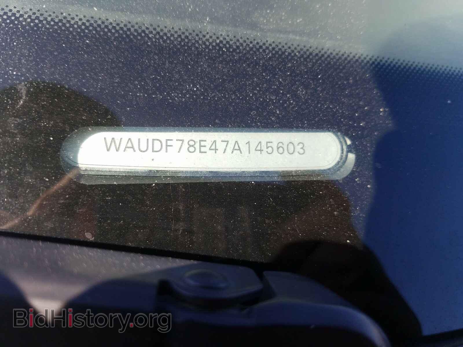 2007 AUDI A4 - VIN: WAUDF78E47A145603 - Фото 10