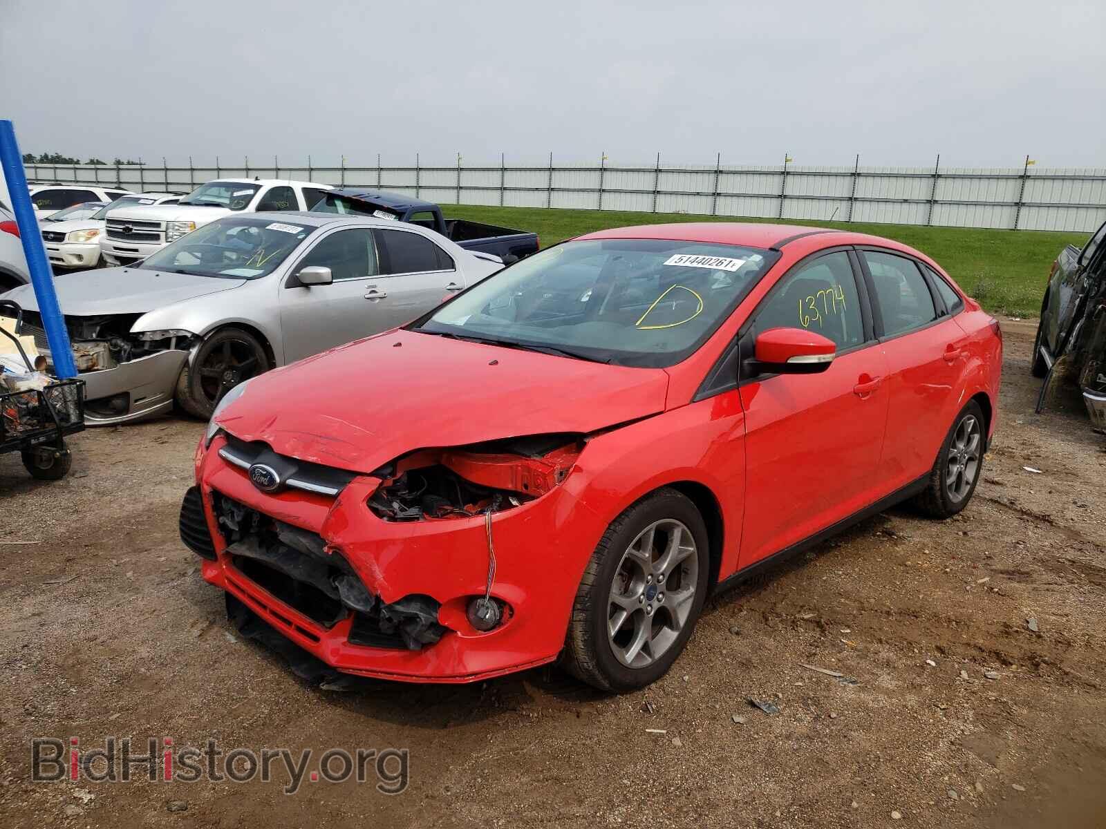 2014 FORD FOCUS - VIN: 1FADP3F24EL398025 - Фото 2