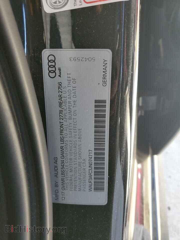 2018 AUDI A6 - VIN: WAUF3AFC3JN074717 - Фото 12