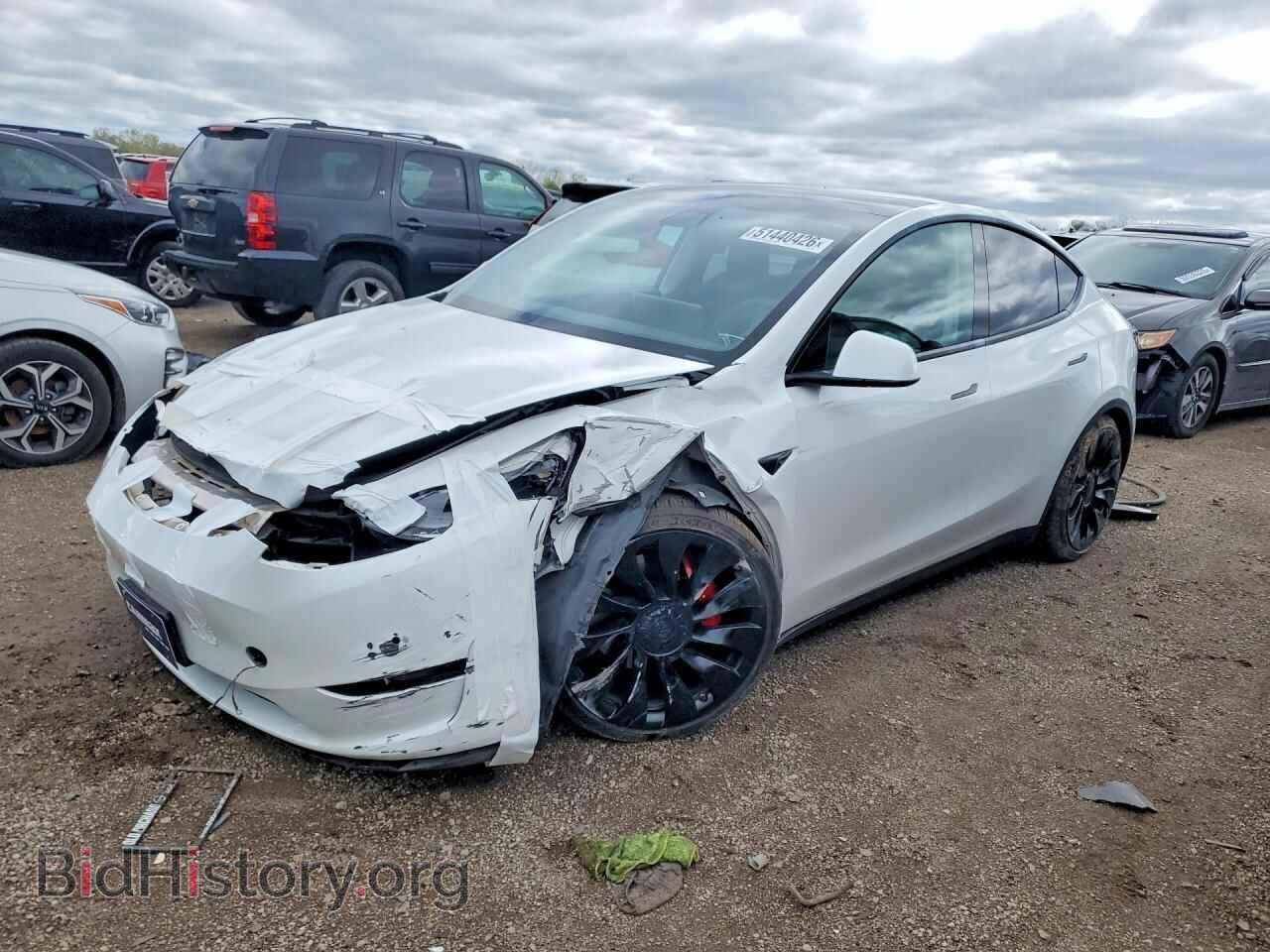 Фотография 5YJYGDEF0MF239977 - TESLA MODEL Y 2021