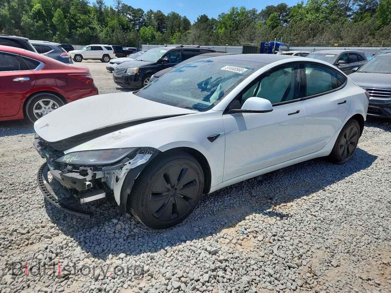 Photo 5YJ3E1EA6SF036687 - TESLA MODEL 3 2025