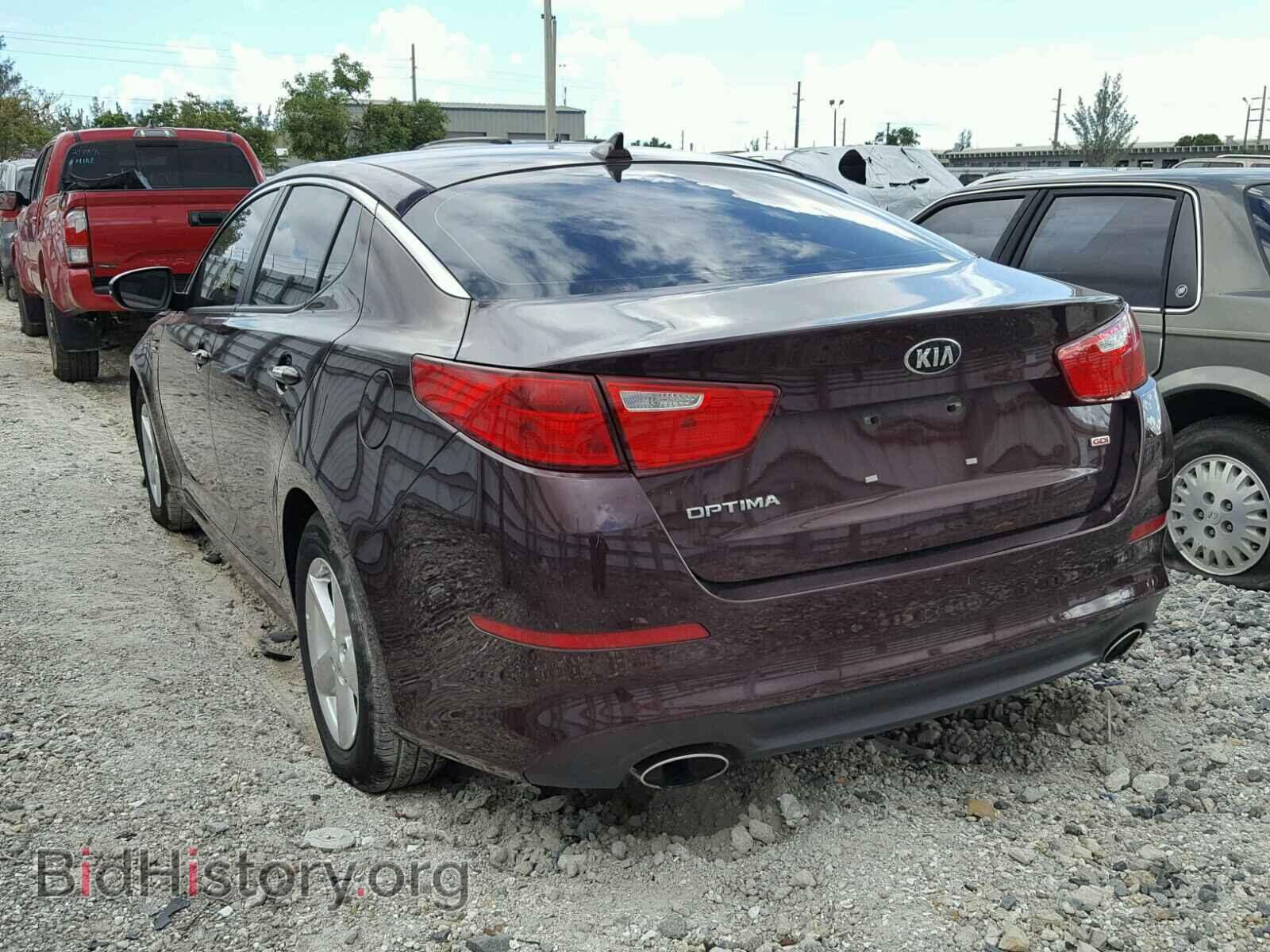 2015 KIA OPTIMA - VIN: 5XXGM4A73FG484162 - Фото 3