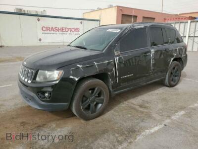2016 Jeep COMPASS Sport, черный — VIN 1C4NJCBA2GD525400, Copart