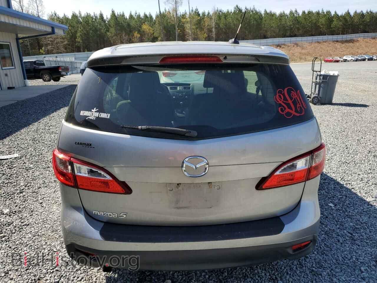 2012 MAZDA 5 - VIN: JM1CW2CL3C0136432 - Фото 6