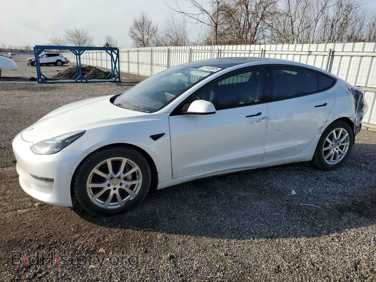 Photo 5YJ3E1EAXMF083496 - TESLA MODEL 3 2021