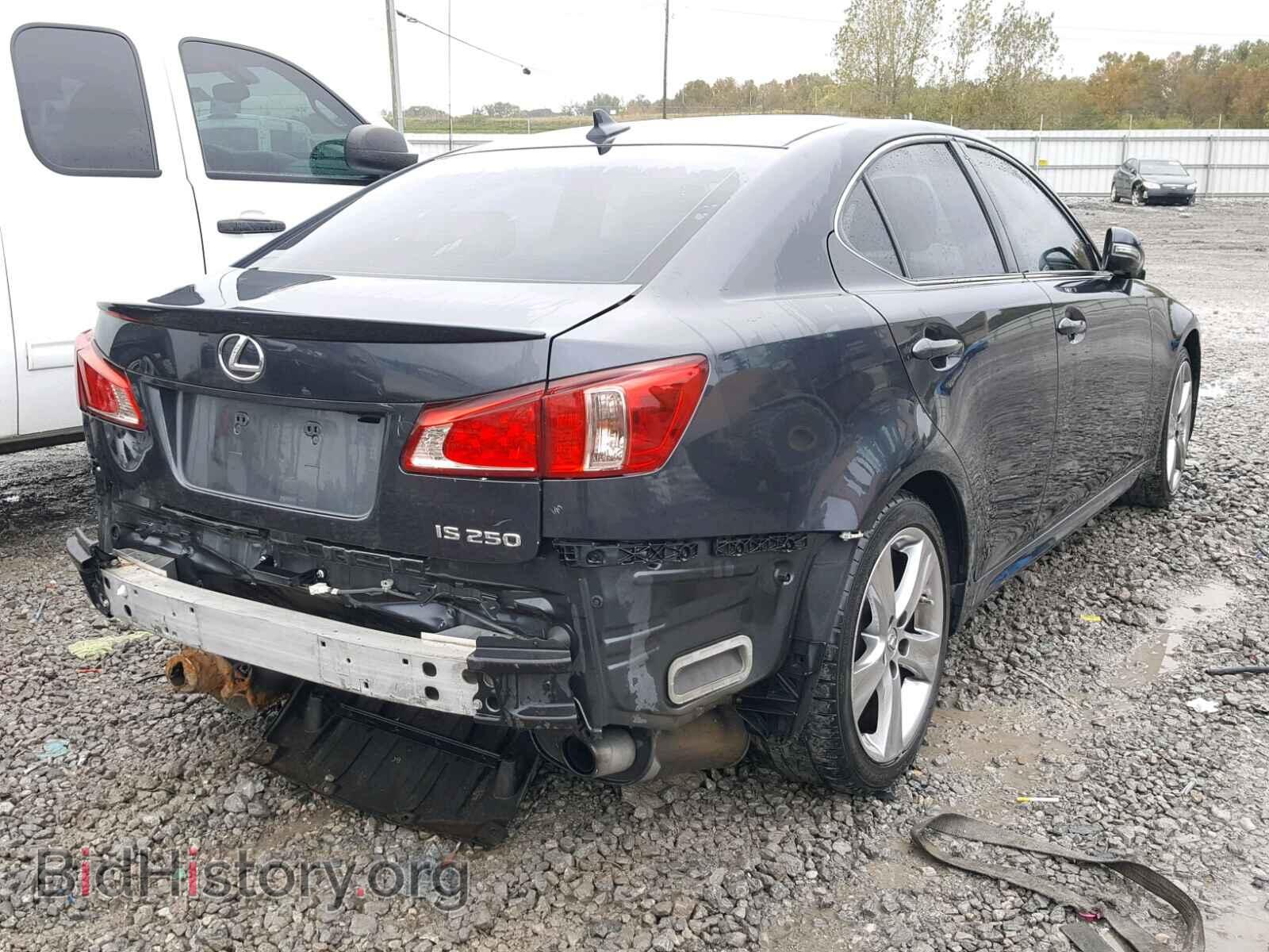 2011 LEXUS IS 250 - VIN: JTHBF5C26B5156100 - Фото 4