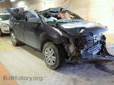 2007 Ford EDGE Edge SEL, black — VIN 2FMDK48CX7BB12763, Copart