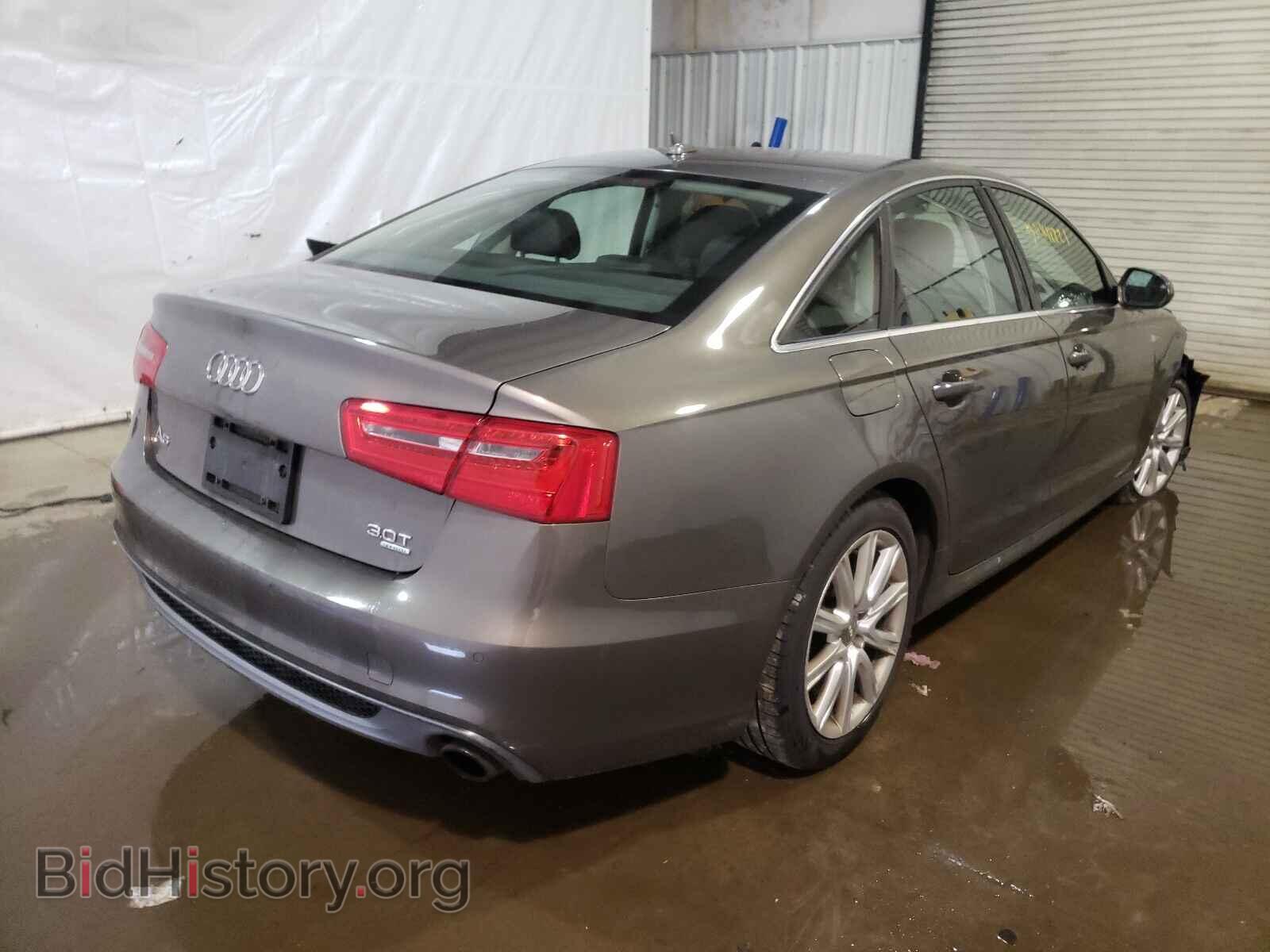 2012 AUDI A6 - VIN: WAUJGAFC5CN130271 - Фото 4