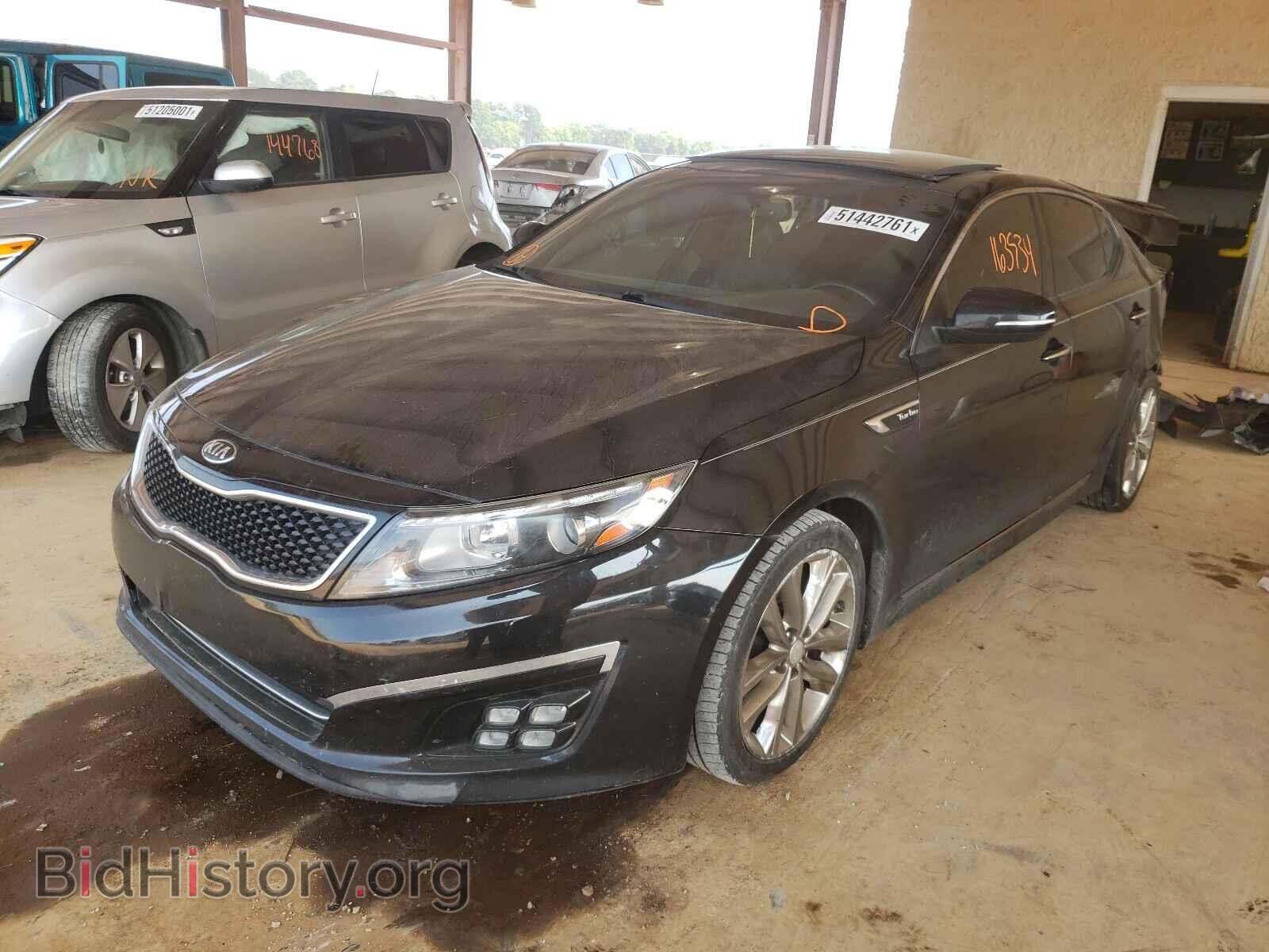 2015 KIA OPTIMA - VIN: 5XXGR4A64FG367991 - Photo 2
