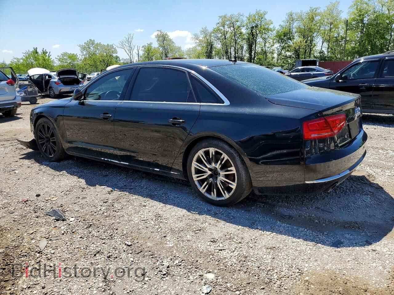 2011 AUDI A8 - VIN: WAURVAFD4BN028122 - Фото 2