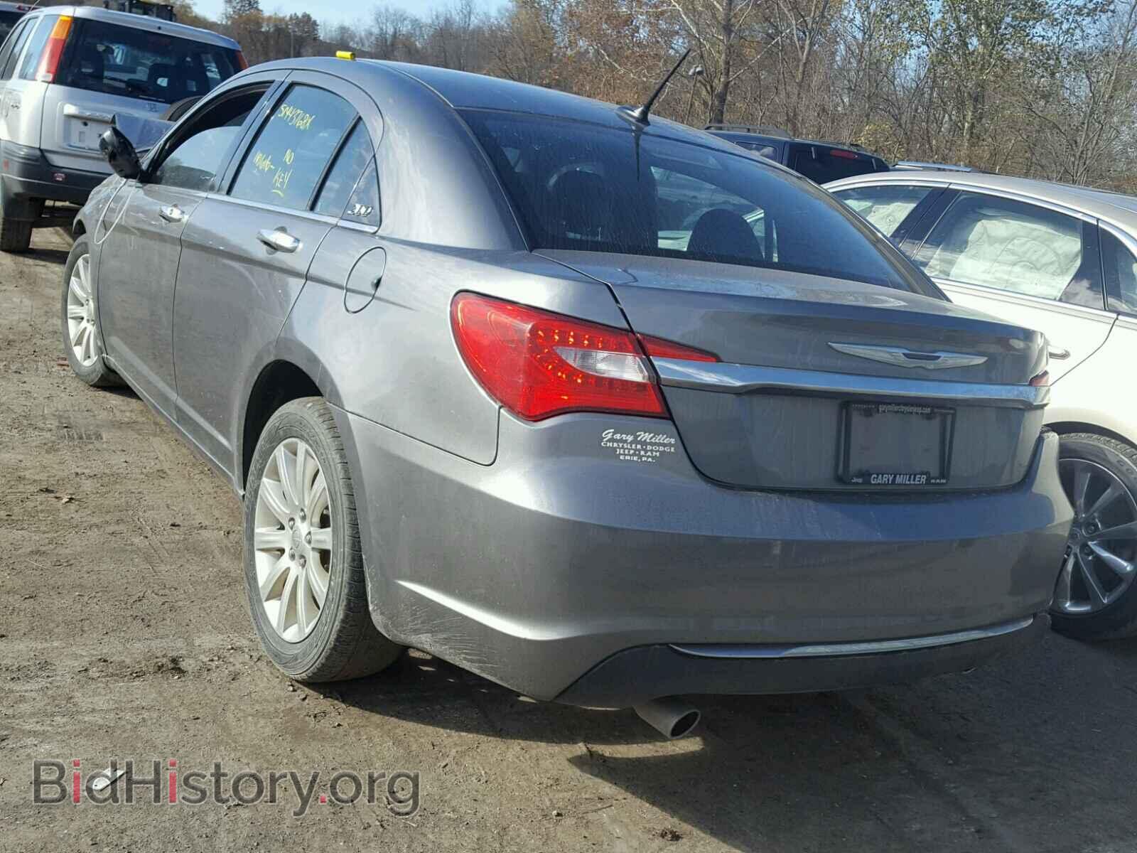 2013 CHRYSLER 200 - VIN: 1C3CCBCG1DN738556 - Фото 3