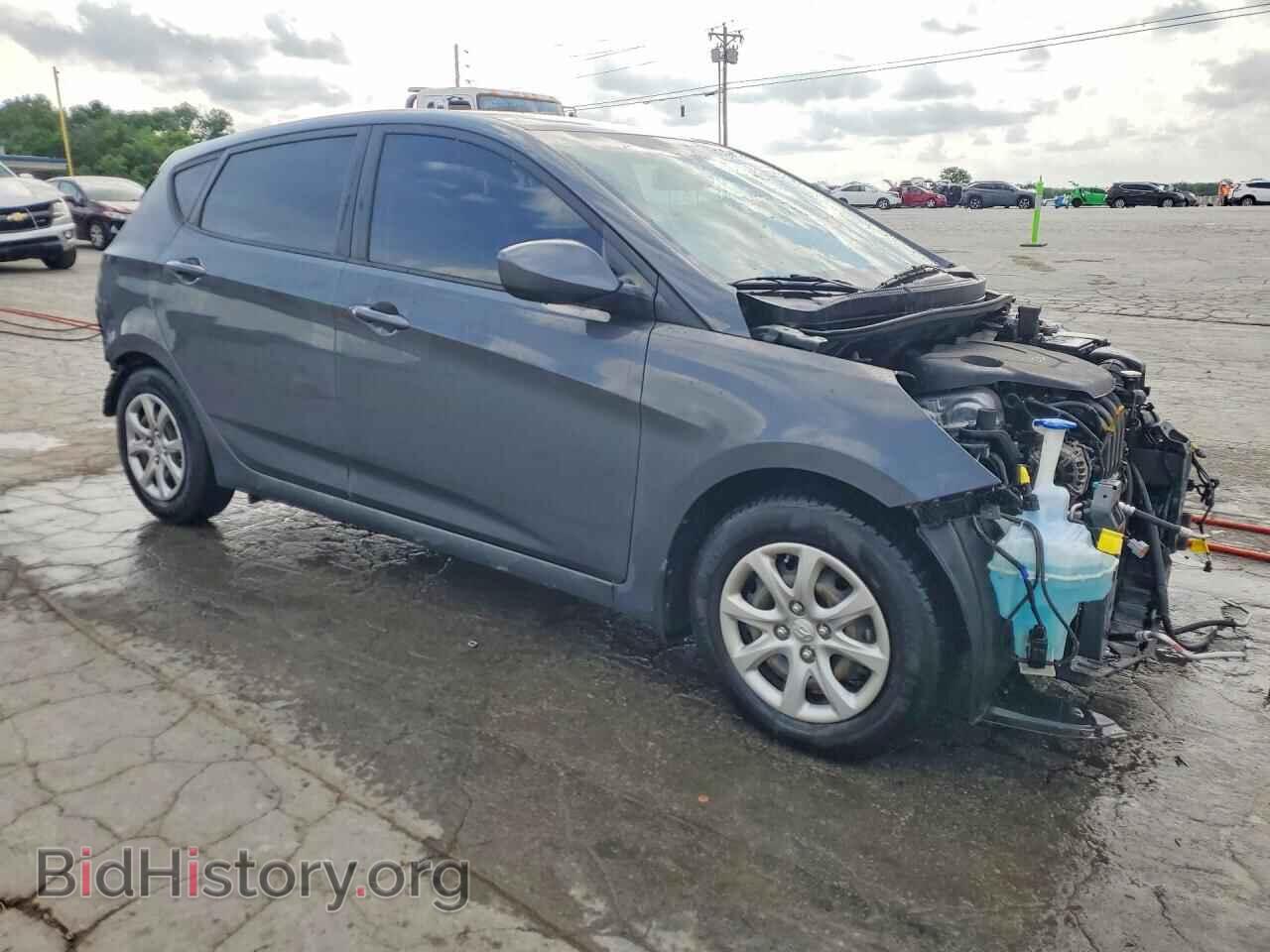 2013 HYUNDAI ACCENT - VIN: KMHCT5AE3DU071229 - Фото 4