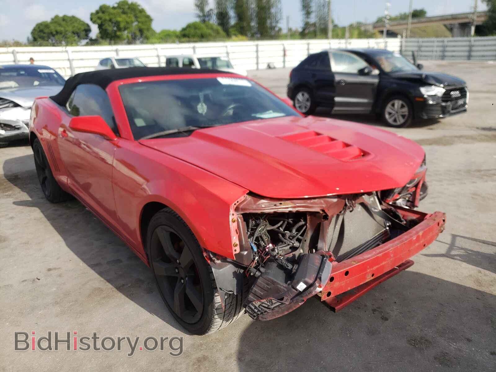 Photo 2G1FB3D35D9111982 - CHEVROLET CAMARO 2013