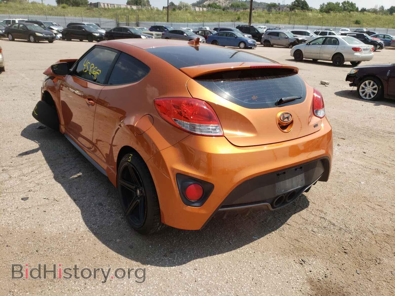 2015 HYUNDAI VELOSTER - VIN: KMHTC6AE2FU220187 - Фото 3