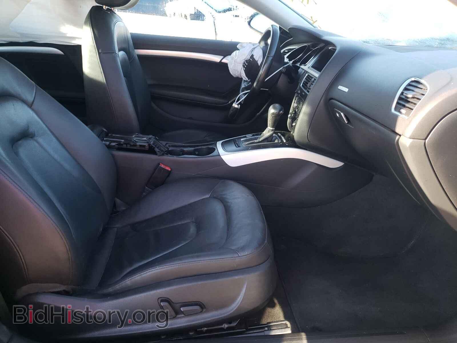 2012 AUDI A5 - VIN: WAULFAFR4CA003020 - Фото 5