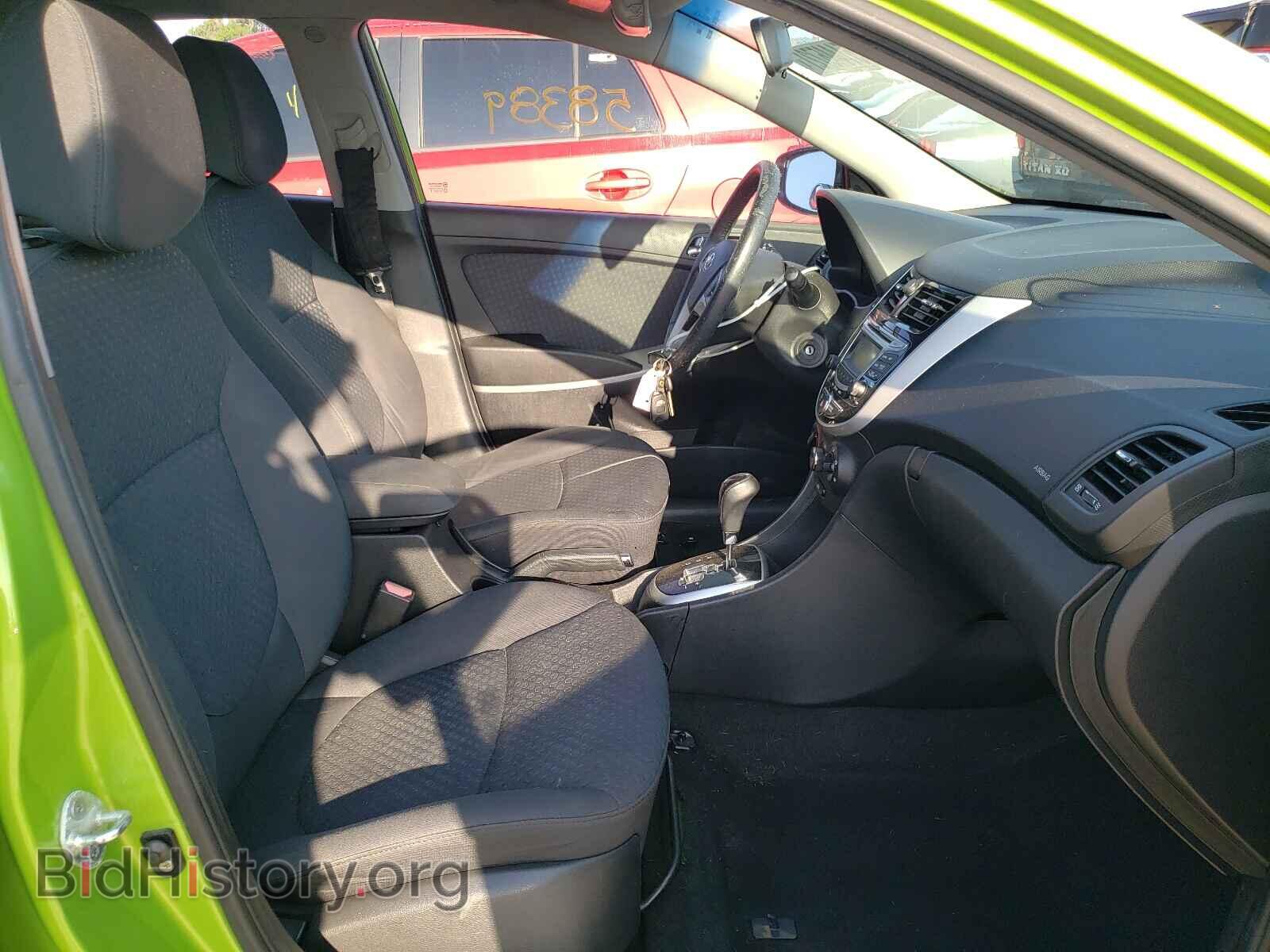 2012 HYUNDAI ACCENT - VIN: KMHCU5AE6CU006001 - Фото 5