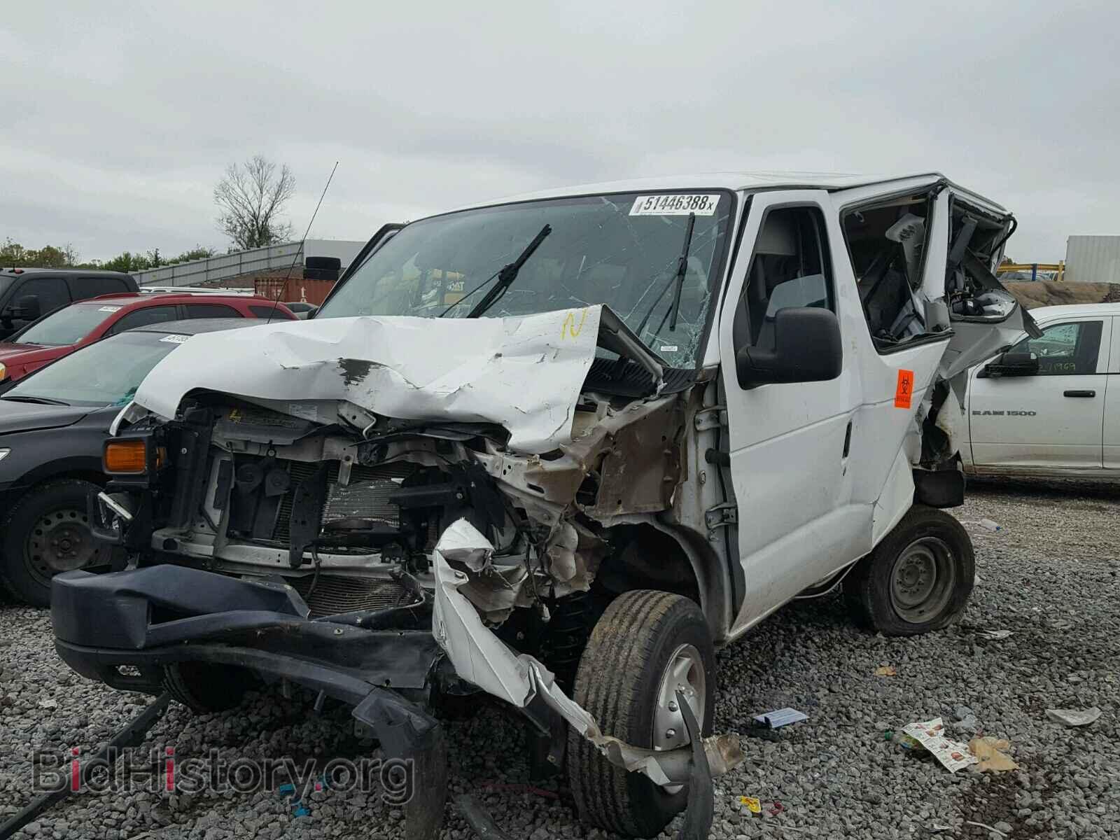 2013 FORD ECONOLINE - VIN: 1FMNE1BW6DDA07592 - Фото 2