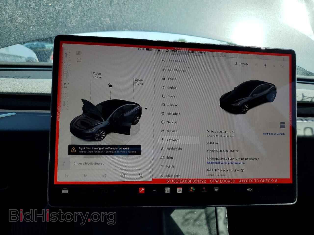 2025 TESLA MODEL 3 - VIN: 5YJ3E1EA8SF051322 - Фото 9