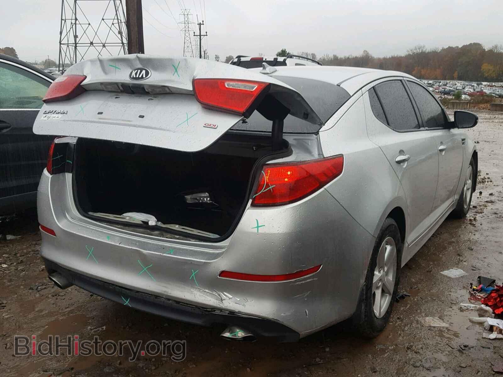 2014 KIA OPTIMA - VIN: KNAGM4A74E5517752 - Фото 4