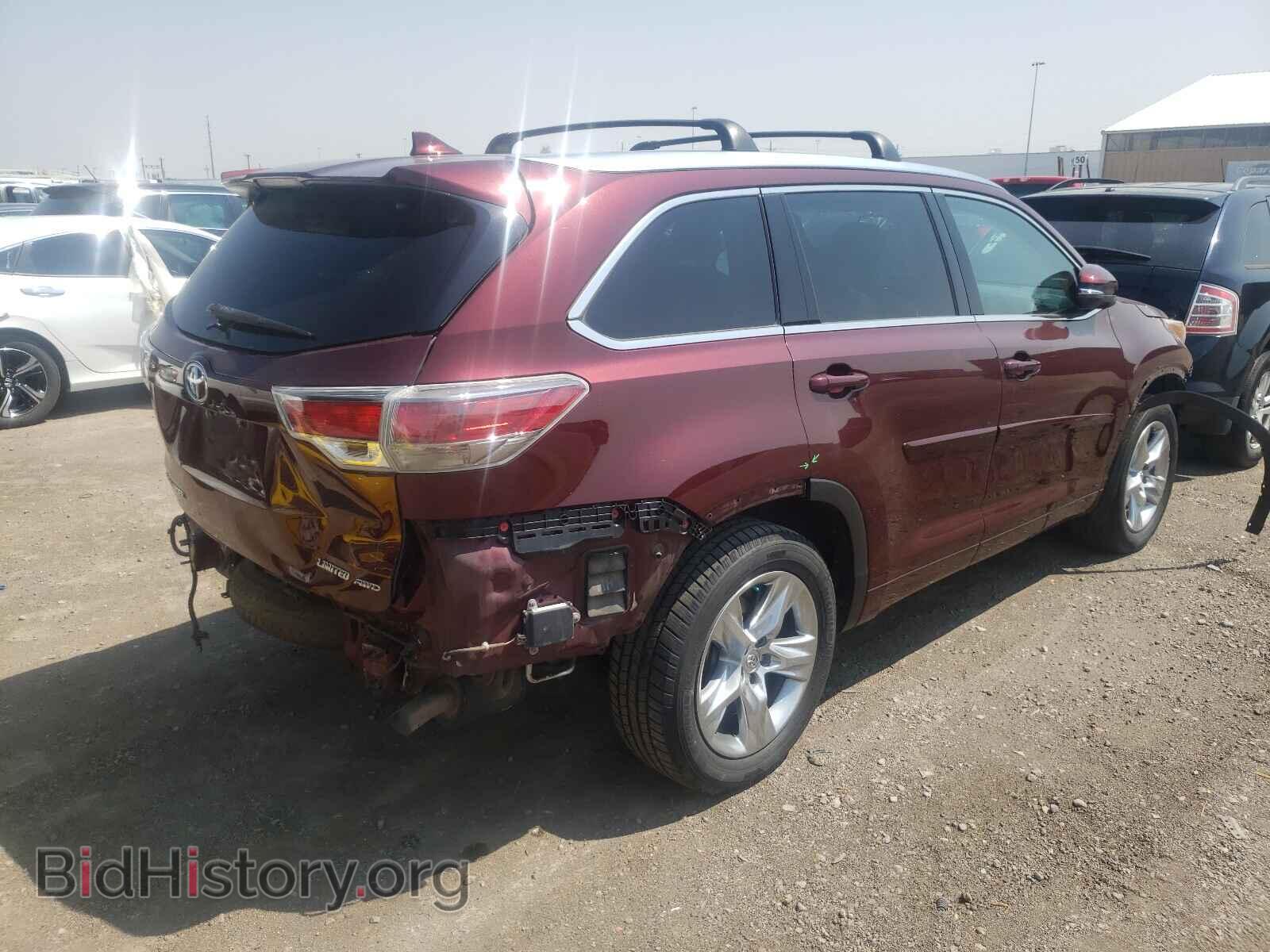 2014 TOYOTA HIGHLANDER - VIN: 5TDDKRFH2ES040596 - Фото 4
