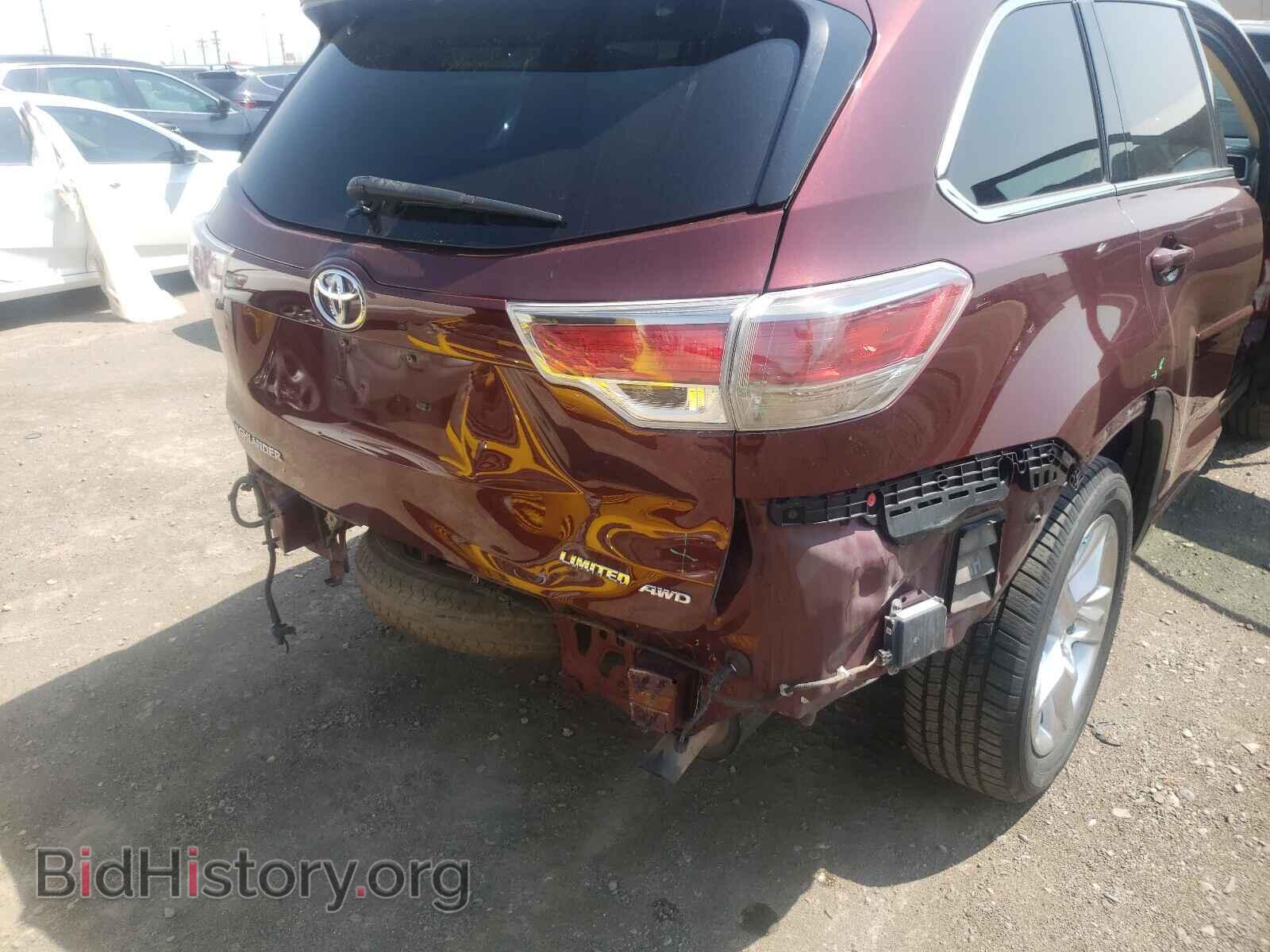 2014 TOYOTA HIGHLANDER - VIN: 5TDDKRFH2ES040596 - Фото 9