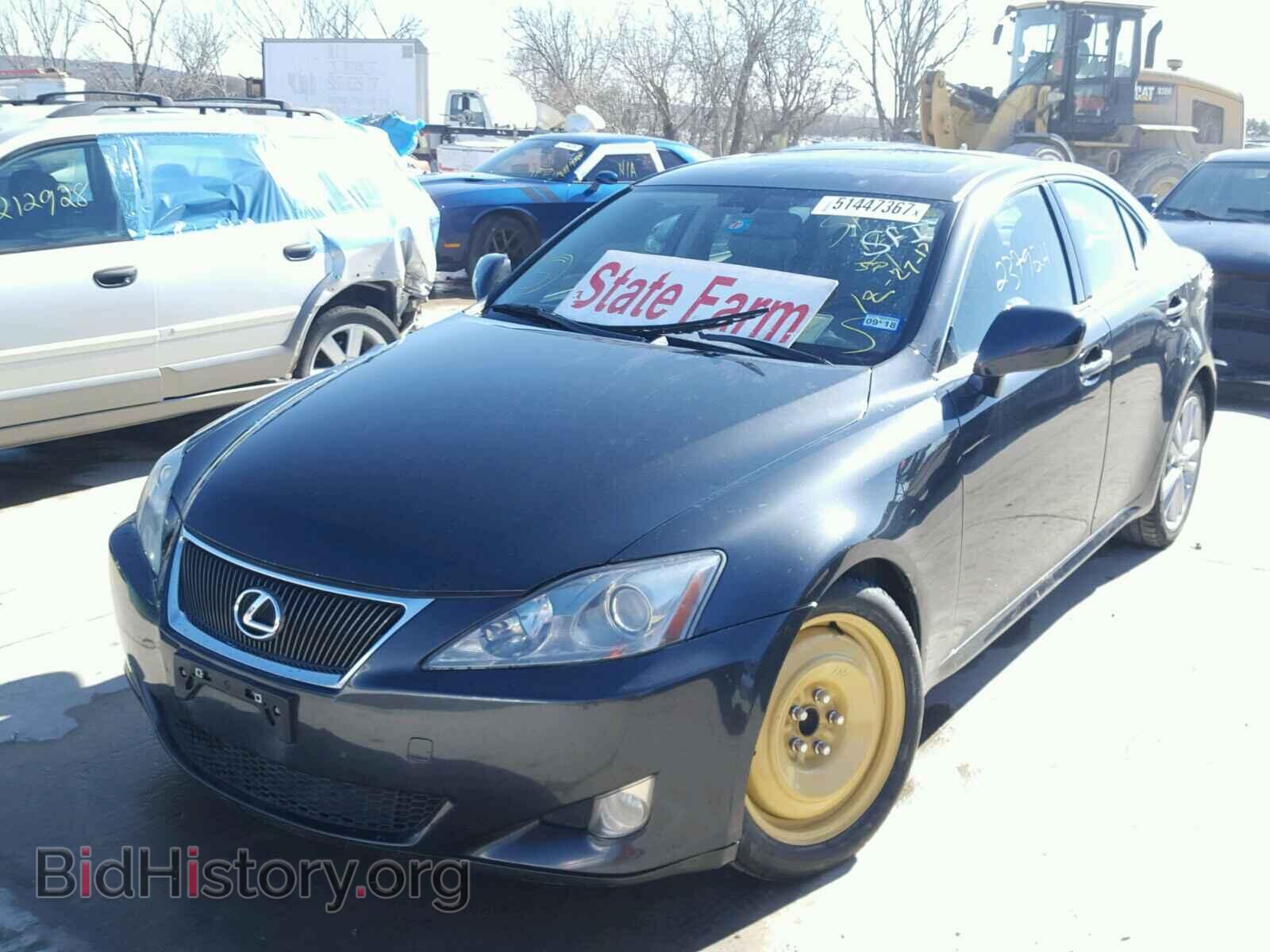 2007 LEXUS IS250 - VIN: JTHBK262475028922 - Фото 2