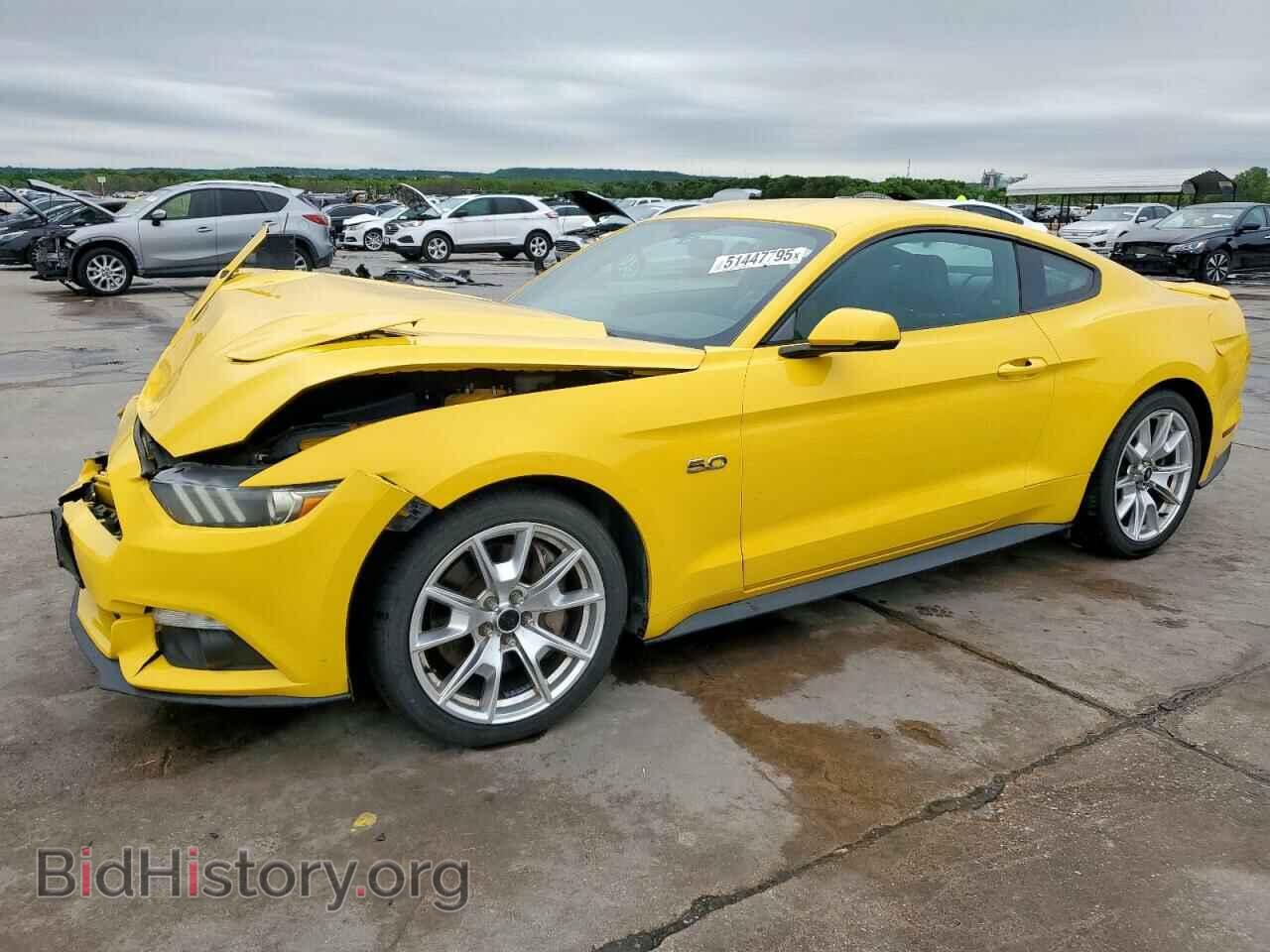 Фотография 1FA6P8CF3F5322010 - FORD MUSTANG 2015