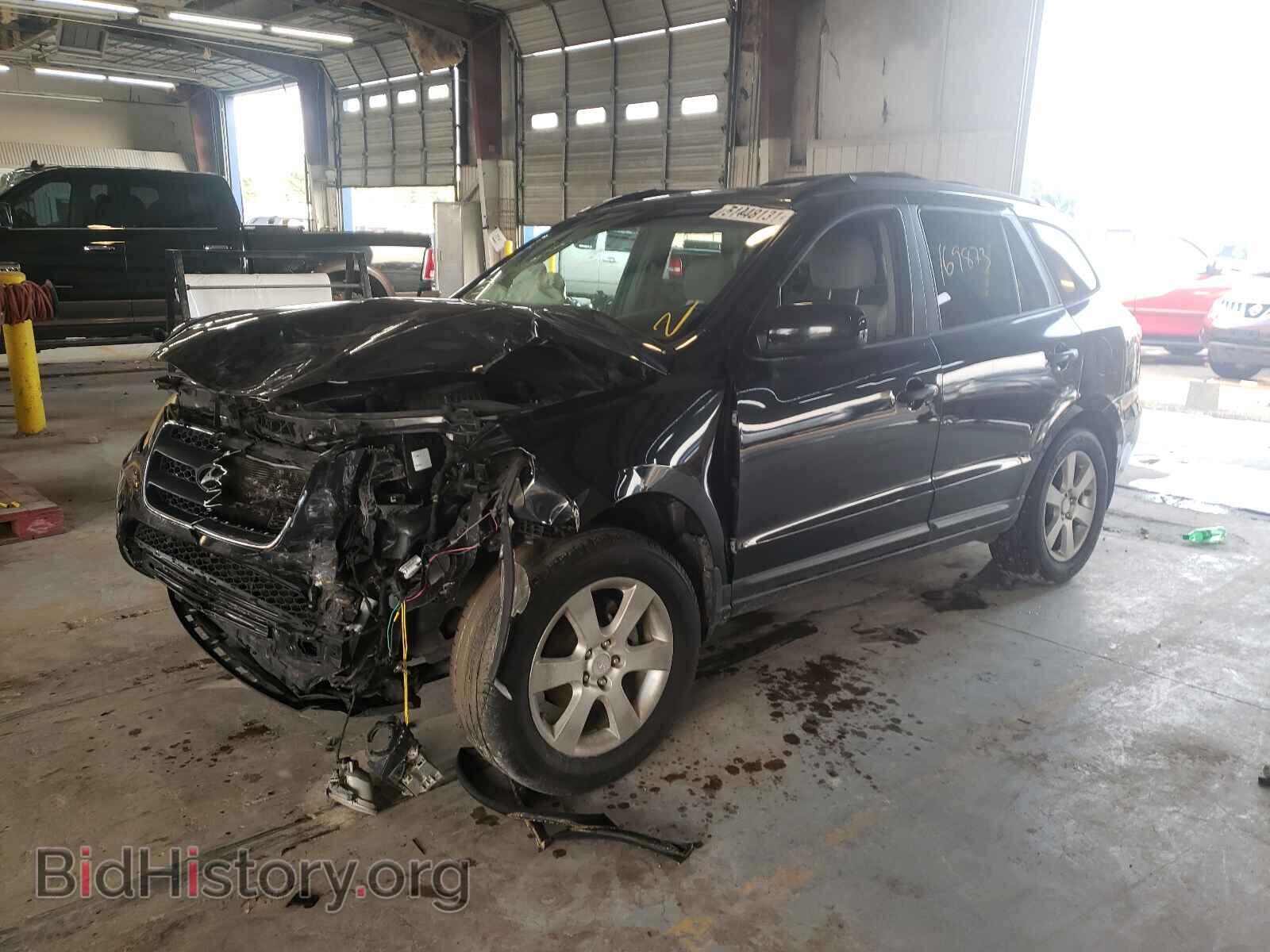 2009 HYUNDAI SANTA FE - VIN: 5NMSH13E29H257608 - Фото 2