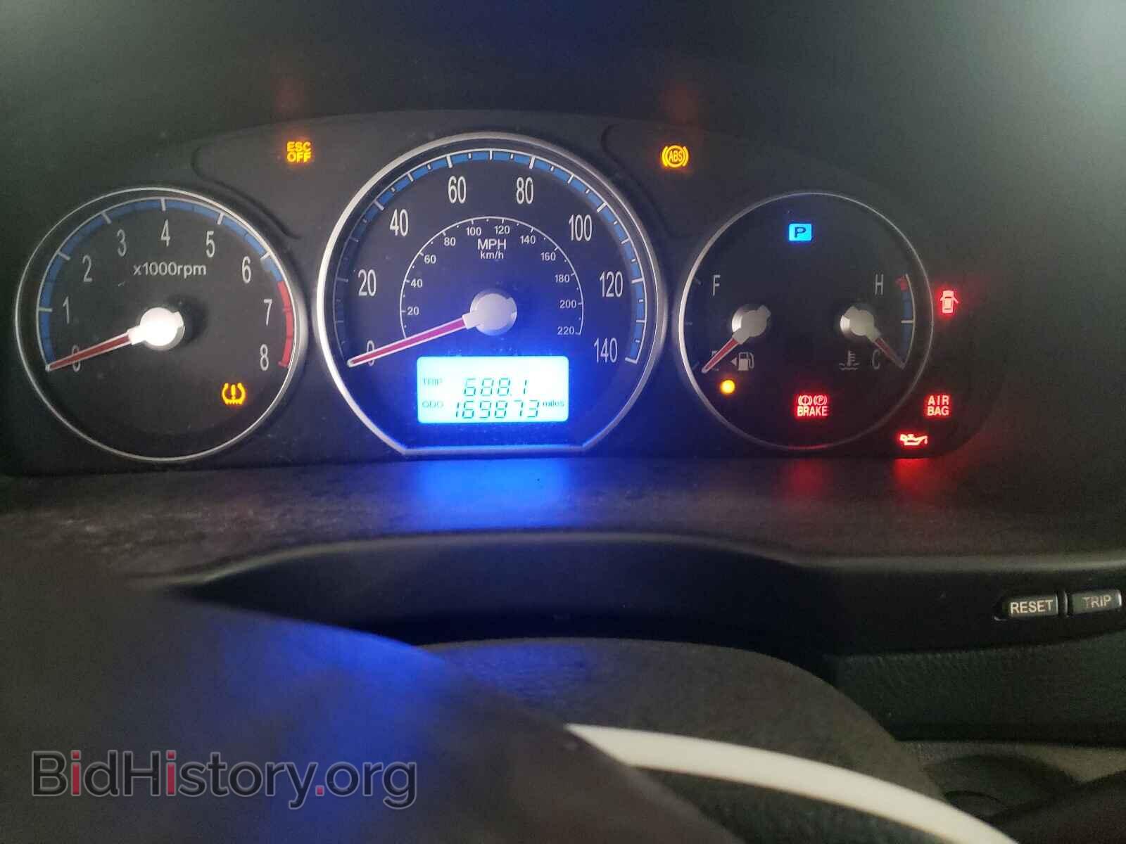 2009 HYUNDAI SANTA FE - VIN: 5NMSH13E29H257608 - Фото 8