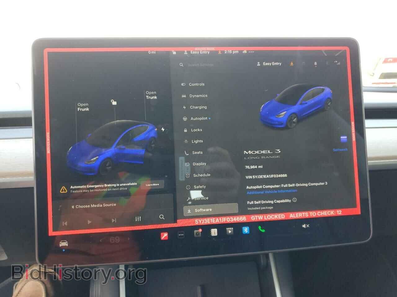 2018 TESLA MODEL 3 - VIN: 5YJ3E1EA1JF034666 - Photo 9