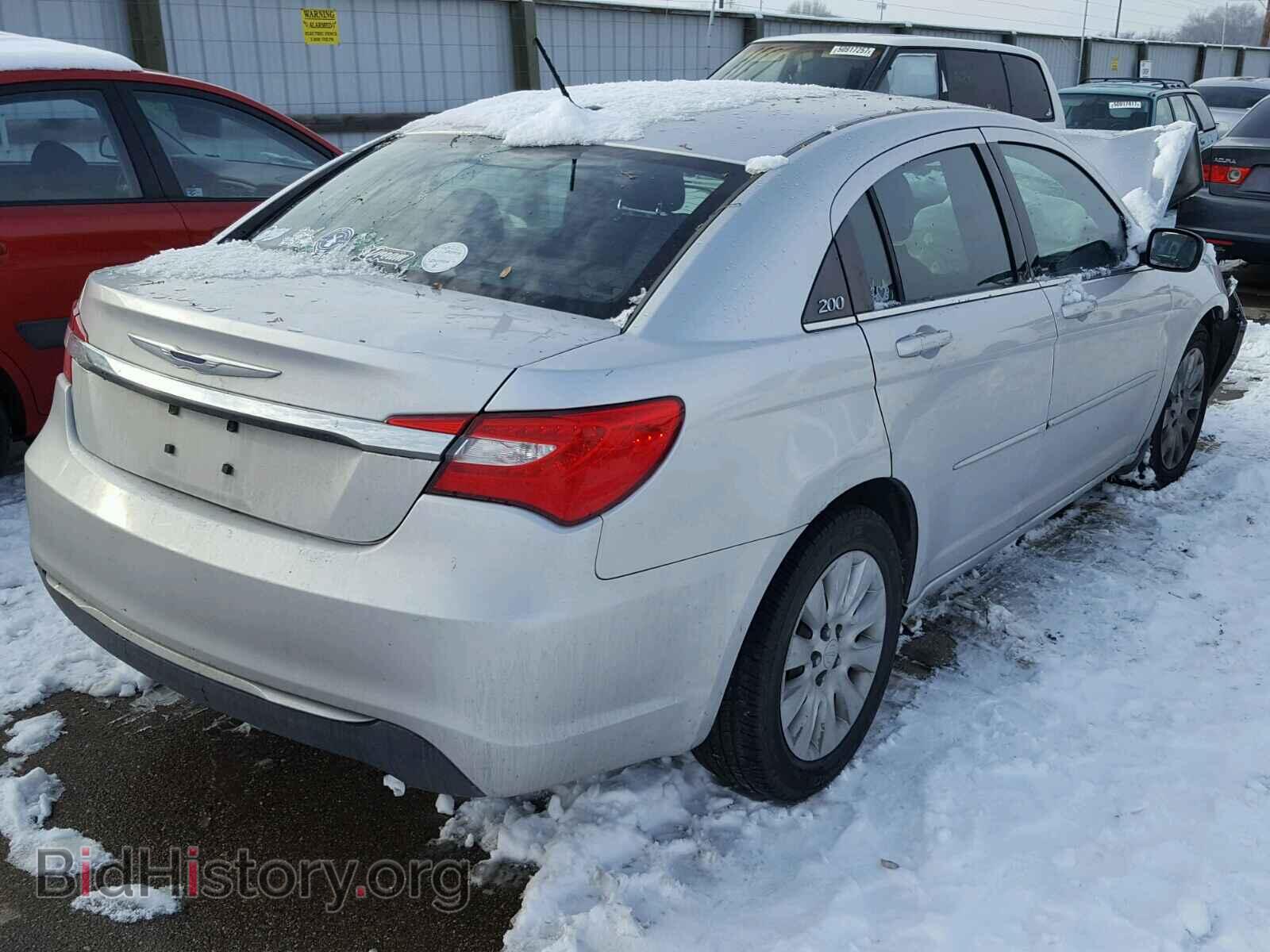 2012 CHRYSLER 200 - VIN: 1C3CCBAB4CN228823 - Фото 4