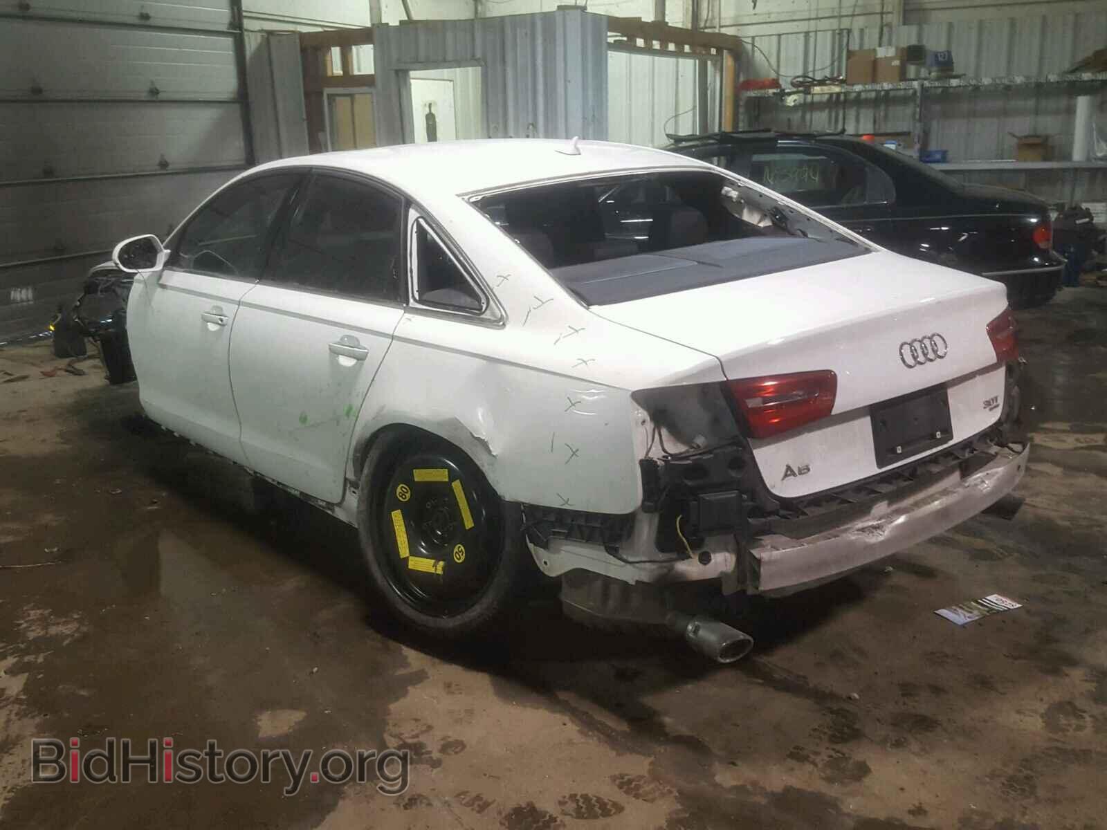 2012 AUDI A6 - VIN: WAUHGAFC8CN056536 - Фото 3