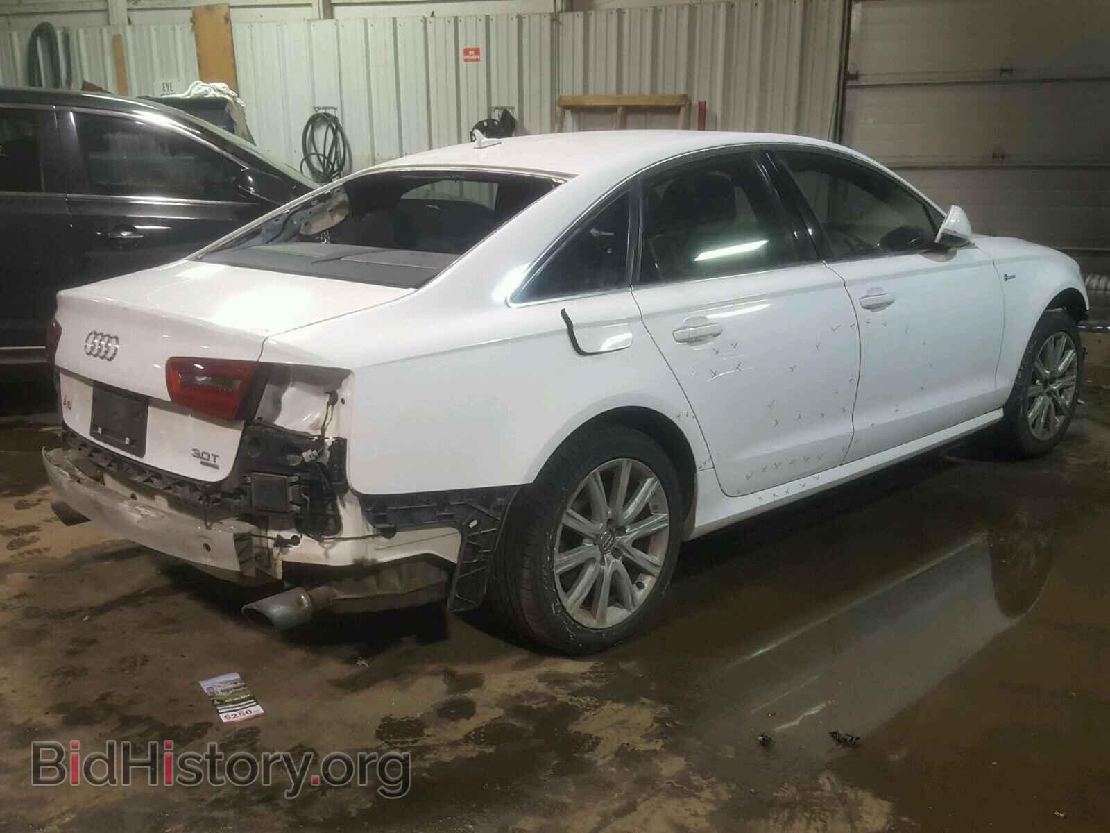 2012 AUDI A6 - VIN: WAUHGAFC8CN056536 - Фото 4
