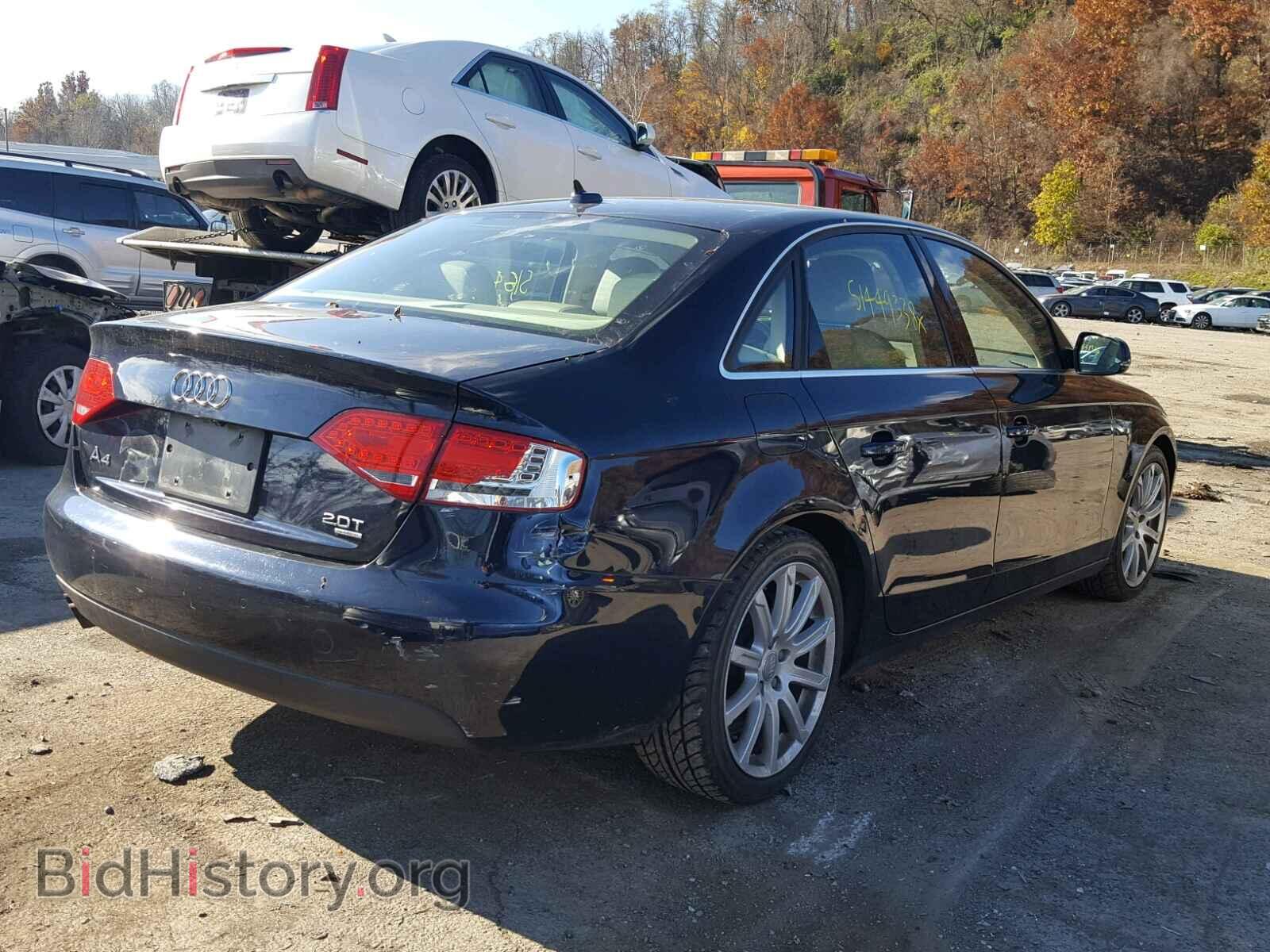 2011 AUDI A4 - VIN: WAUFFAFL4BN037023 - Фото 4