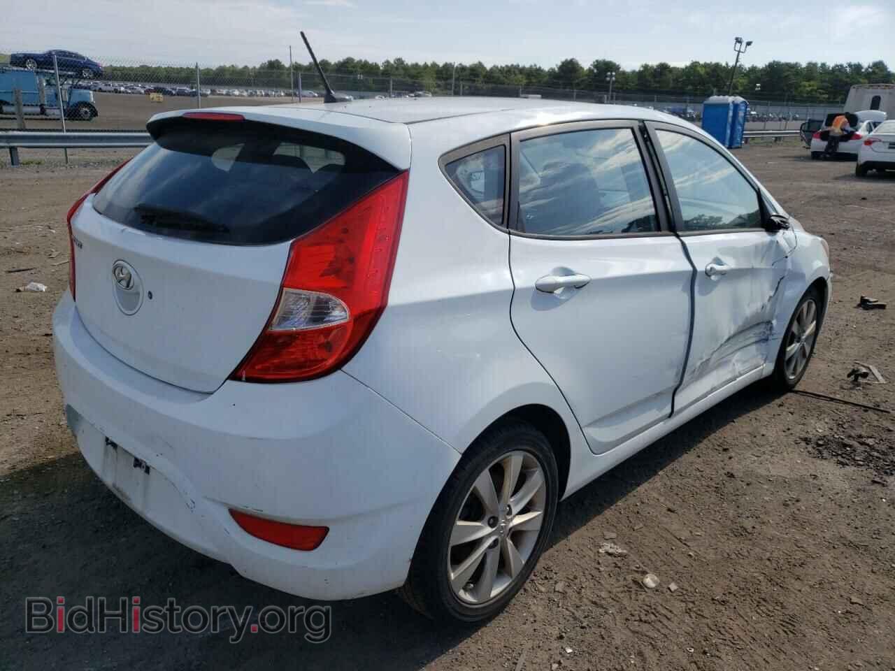 2014 HYUNDAI ACCENT - VIN: KMHCU5AE8EU142634 - Фото 4