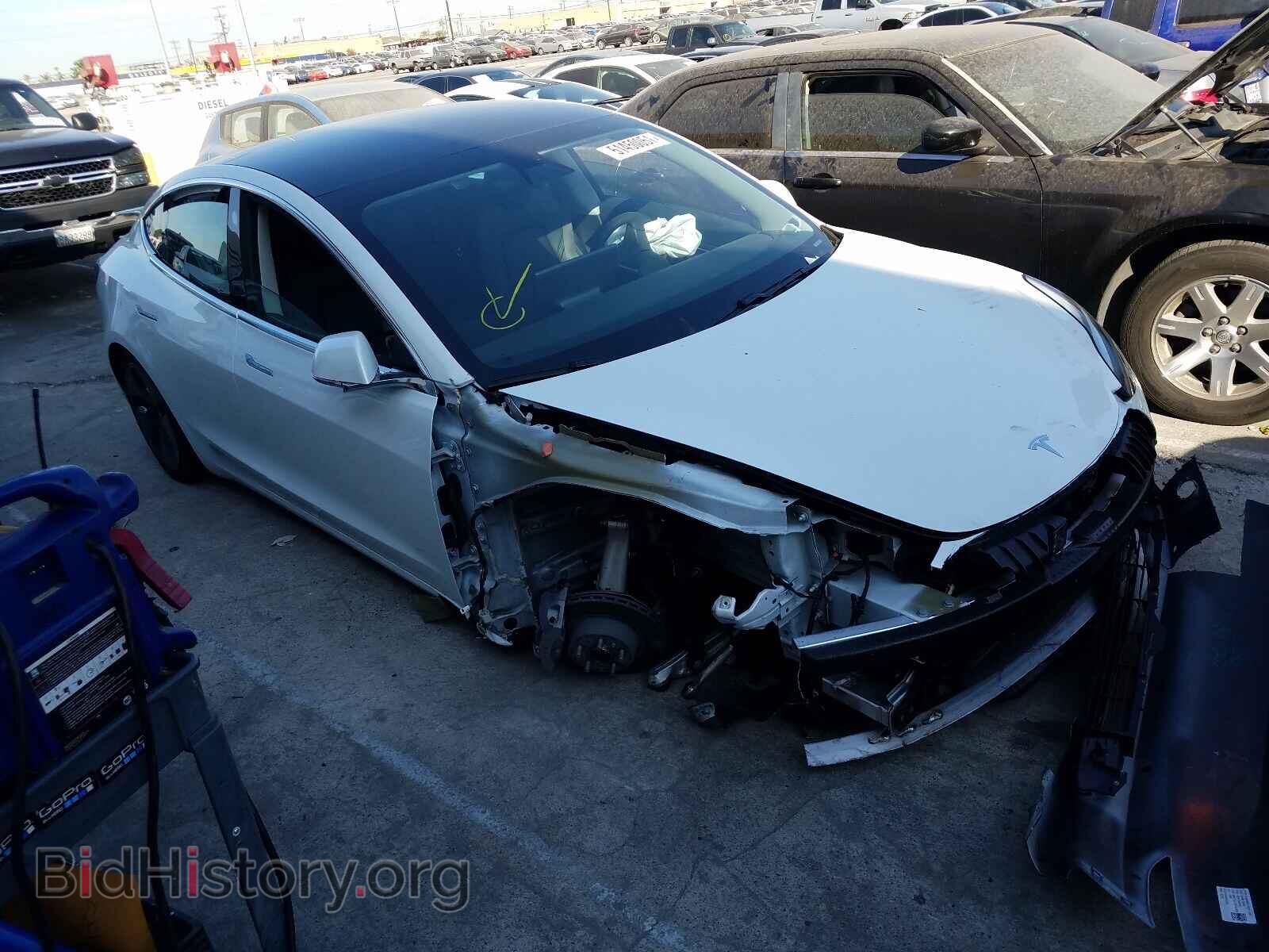 Photo 5YJ3E1EA8KF484753 - TESLA MODEL 3 2019