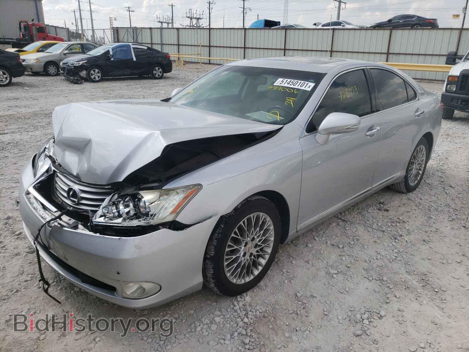 2011 LEXUS ES350 - VIN: JTHBK1EG7B2439006 - Фото 2