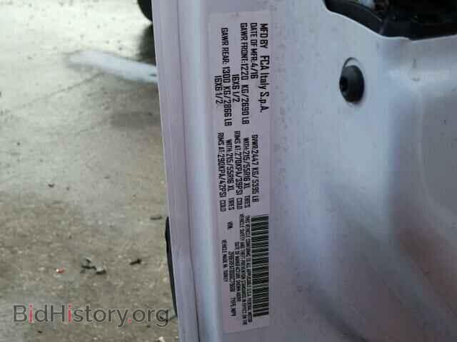 2016 RAM PROMASTER - VIN: ZFBERFAT0G6C79681 - Фото 10