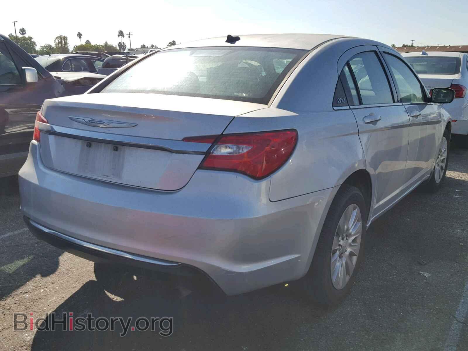 2012 CHRYSLER 200 - VIN: 1C3CCBAB2CN191948 - Фото 4