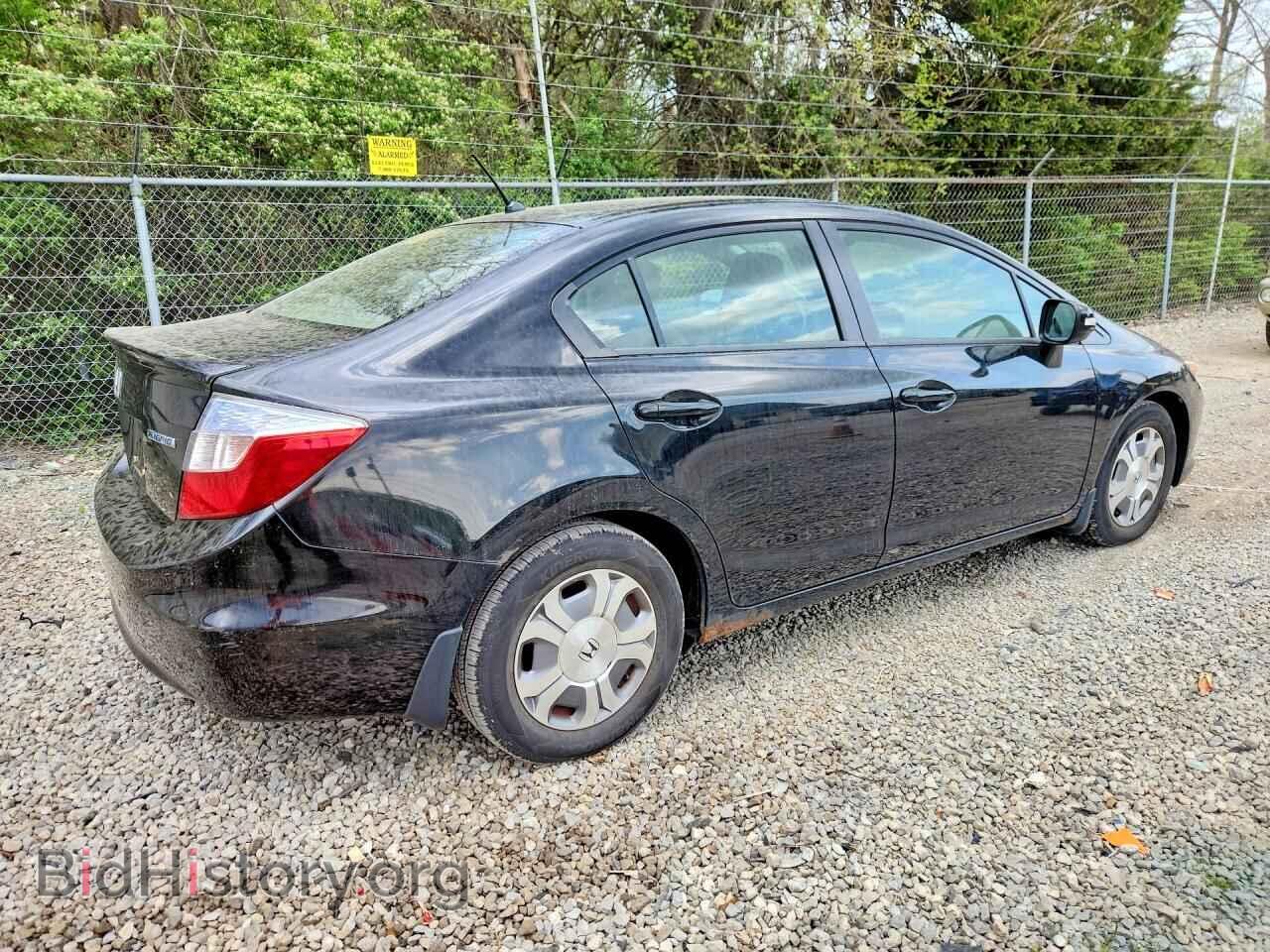 2012 HONDA CIVIC - VIN: JHMFB4F30CS006076 - Фото 3