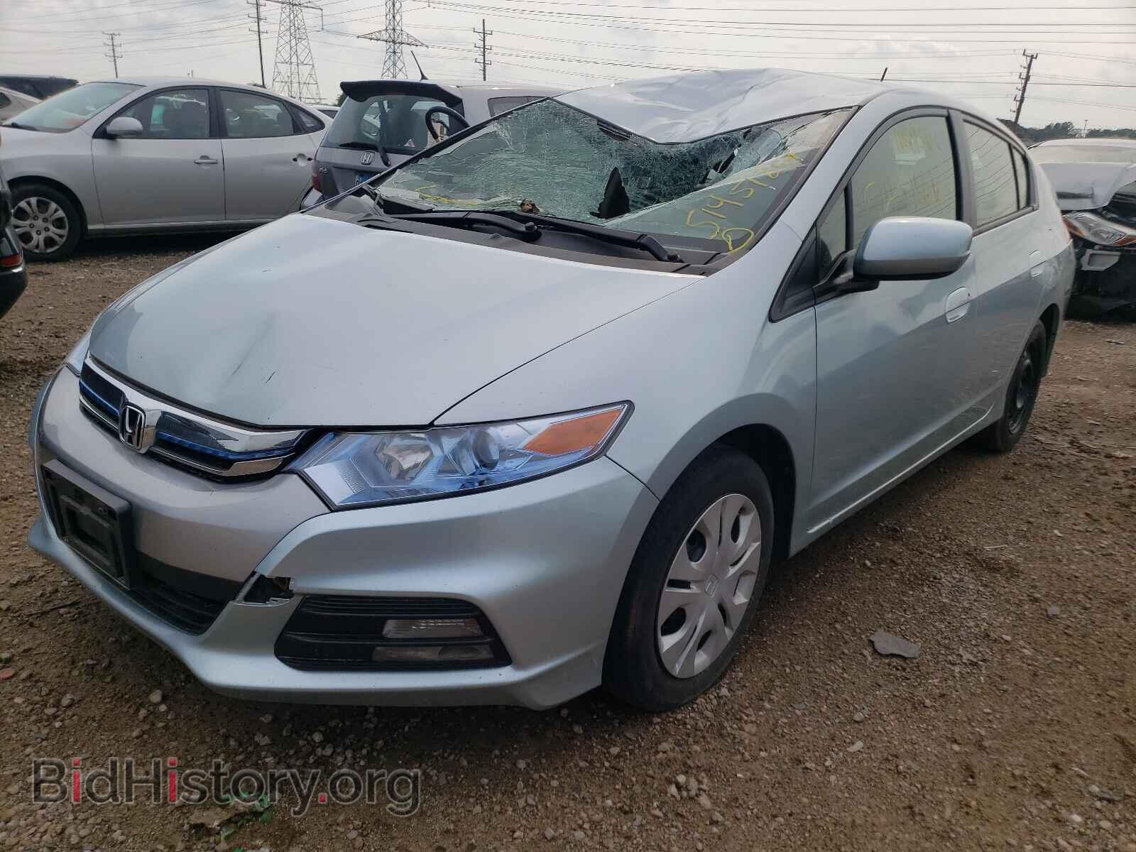 2013 HONDA INSIGHT - VIN: JHMZE2H56DS000114 - Фото 2