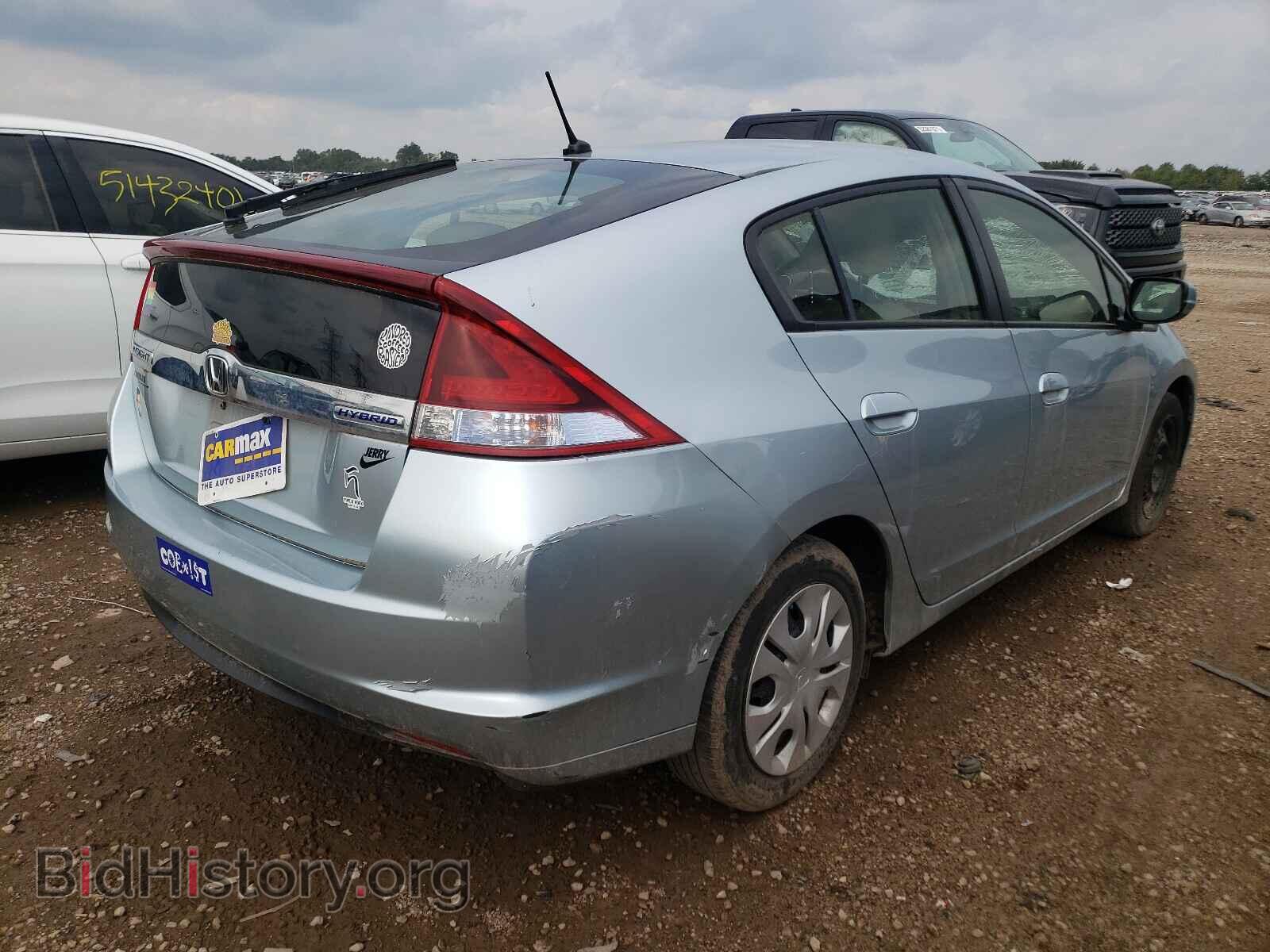 2013 HONDA INSIGHT - VIN: JHMZE2H56DS000114 - Фото 4