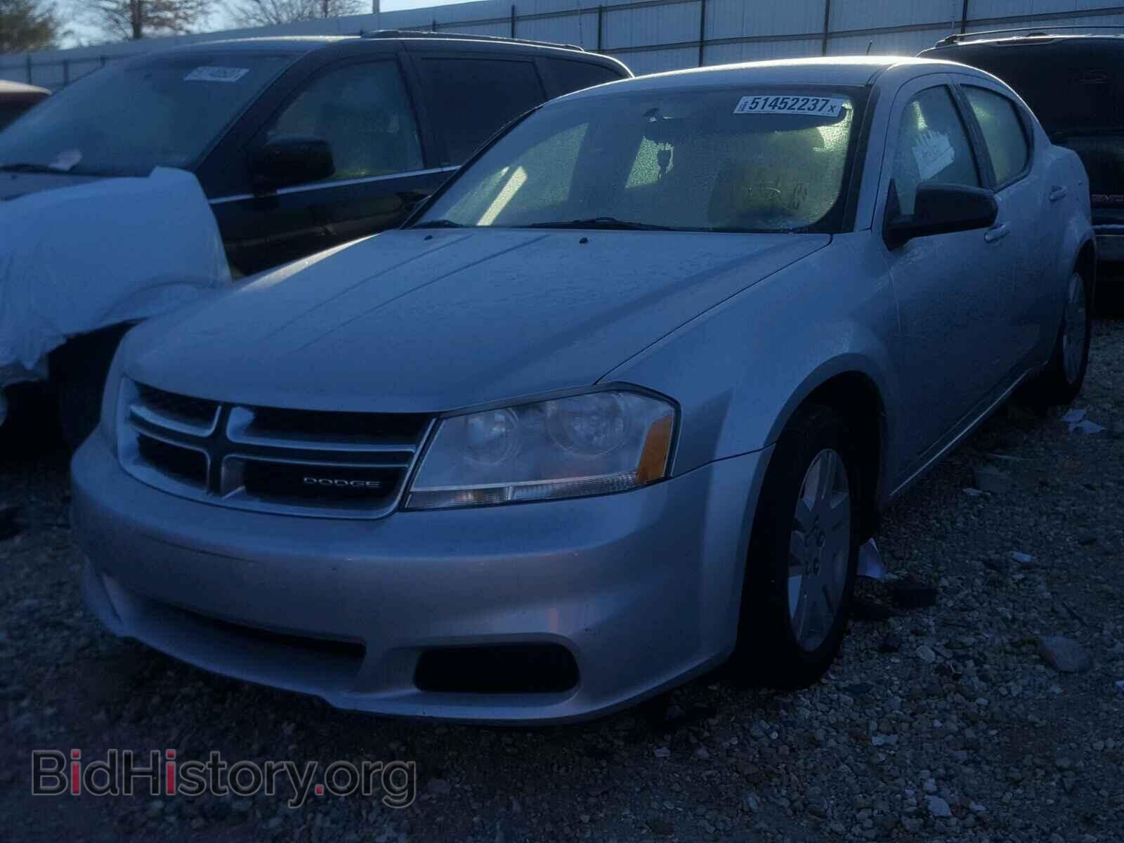 2012 DODGE AVENGER - VIN: 1C3CDZAB9CN103032 - Фото 2