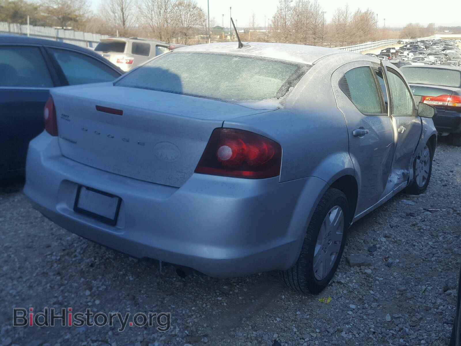 2012 DODGE AVENGER - VIN: 1C3CDZAB9CN103032 - Фото 4