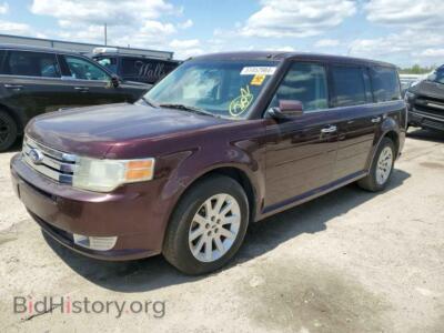 2011 Ford FLEX SEL, burgundy — VIN 2FMGK5CC4BBD17899, Copart